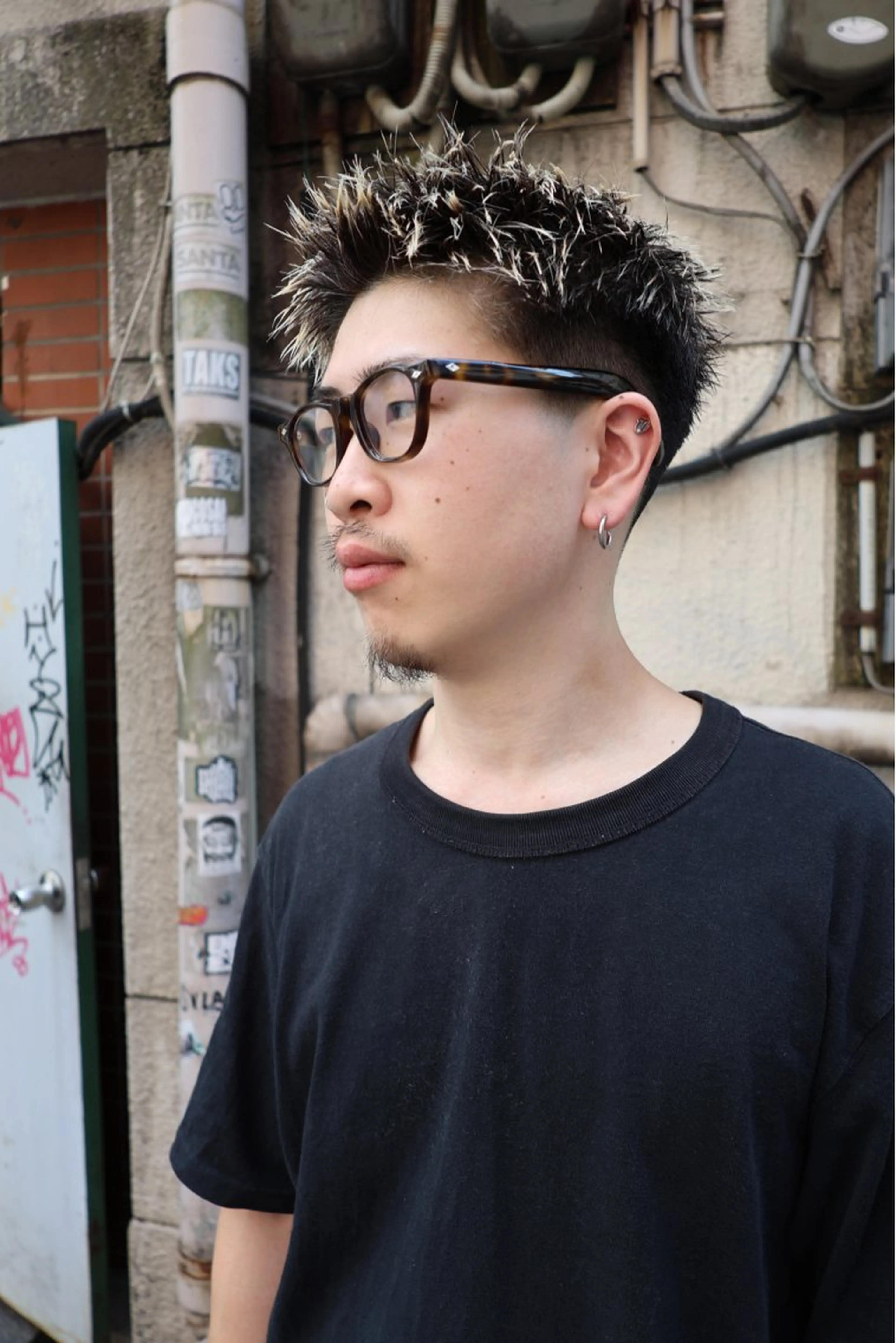 ショート メンズ スパイキーショート メンズベリーショート ベリーショート ショートヘア 佐竹 楓のヘアスタイル