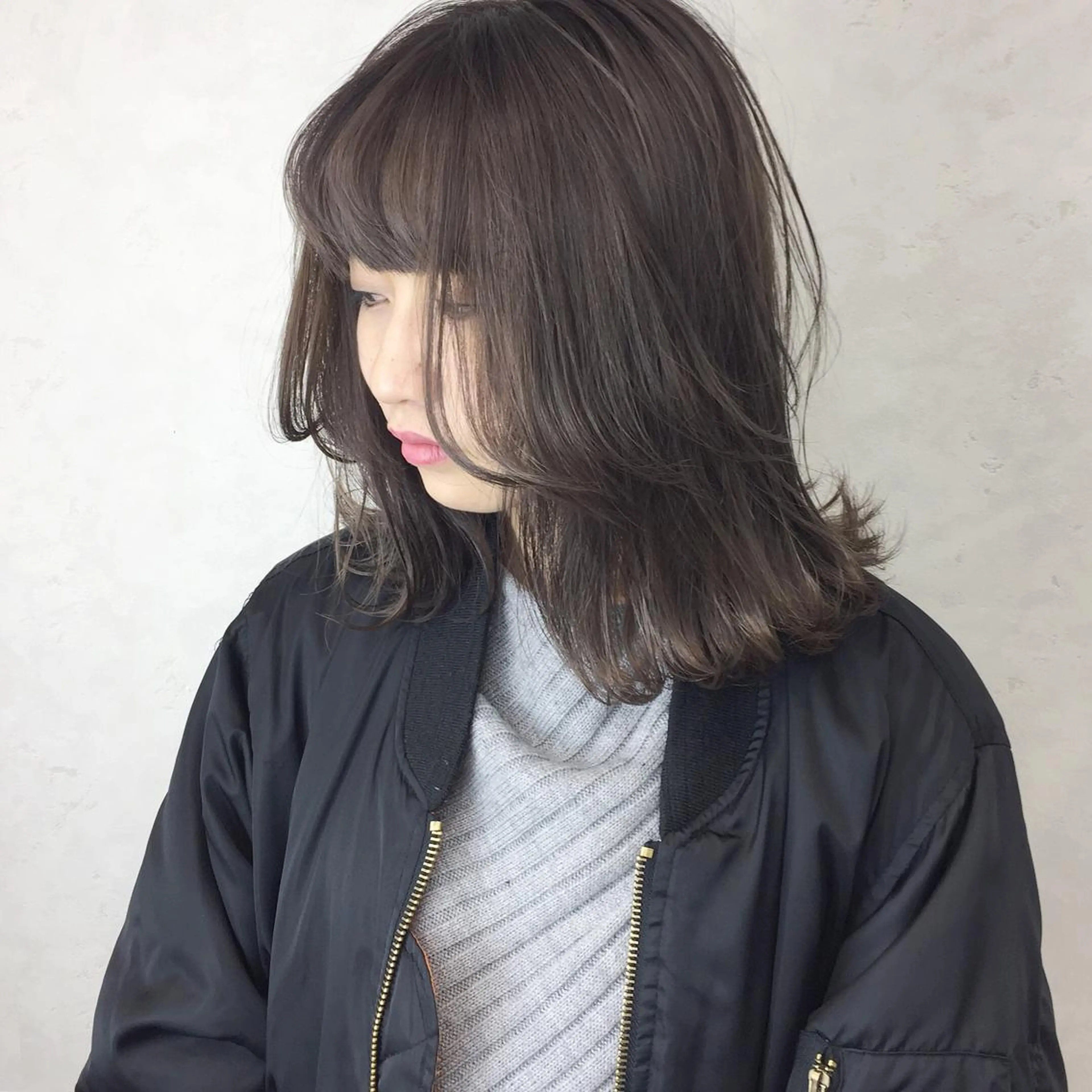 セミロング pigment所属・♡MIHO♡ スタイリストのヘアスタイル