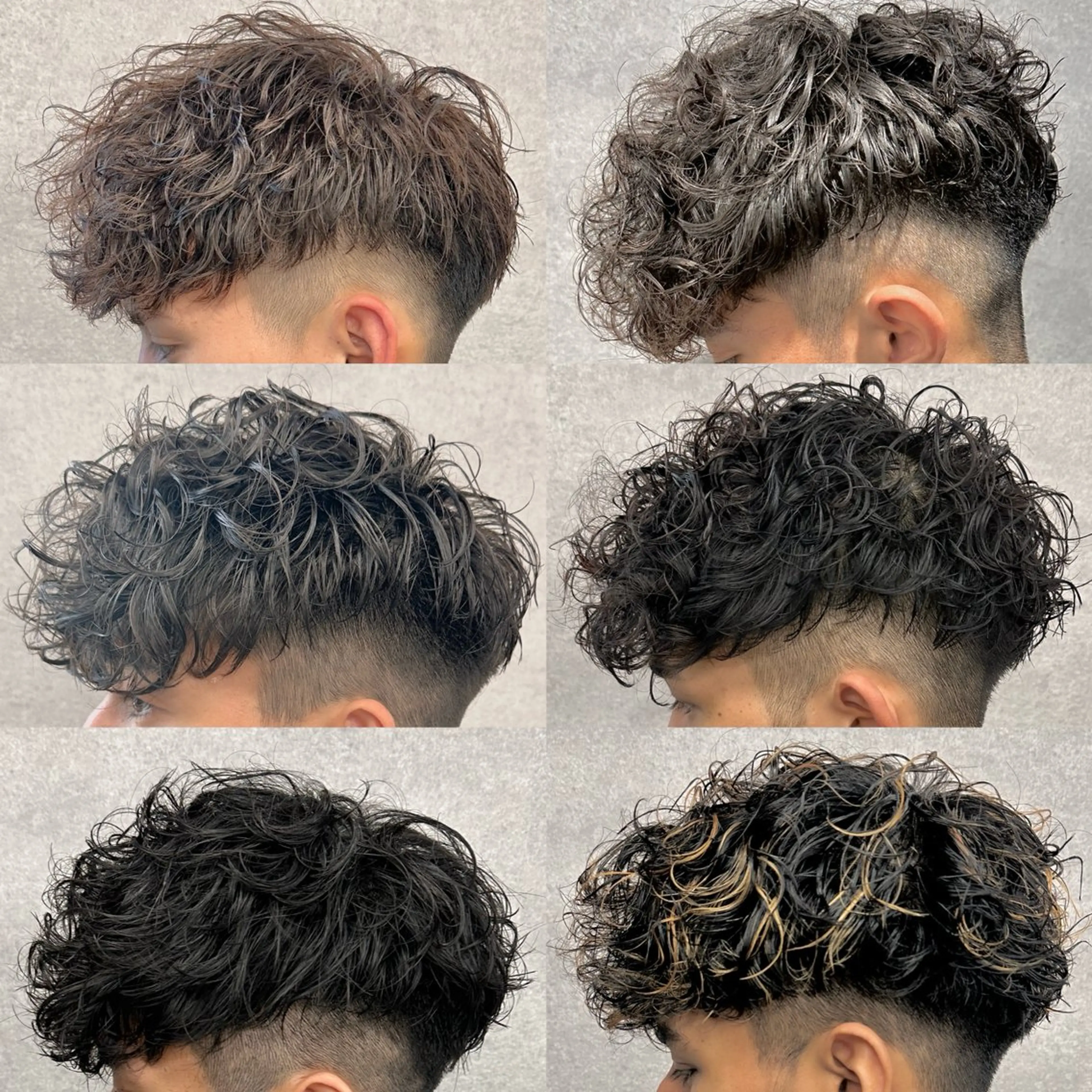 ショート パーマ メンズ 渋谷駅から徒歩1分 BLUCKメンズヘアのヘアスタイル