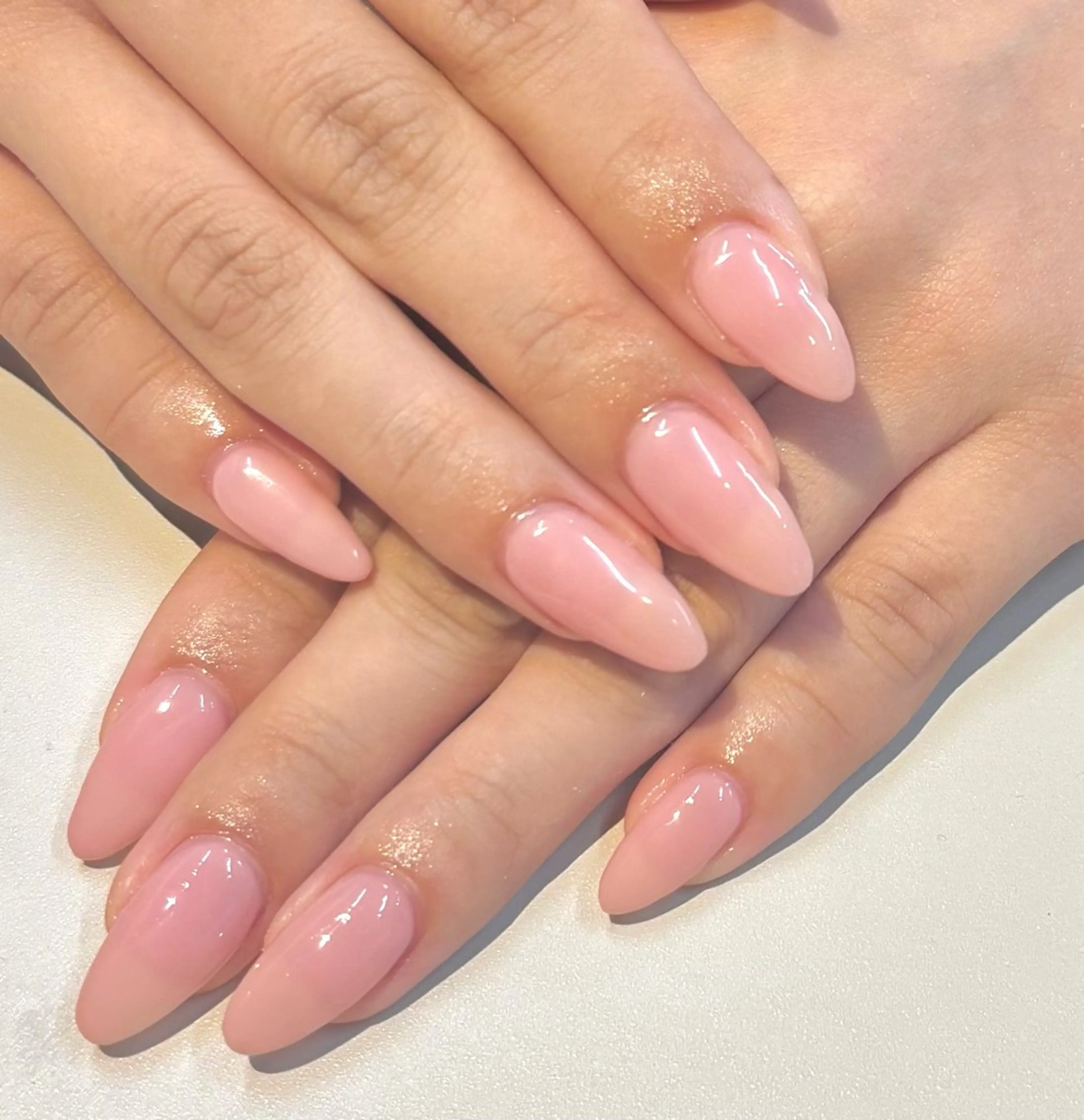 ネイル ピンク yumi nail10のネイルデザイン