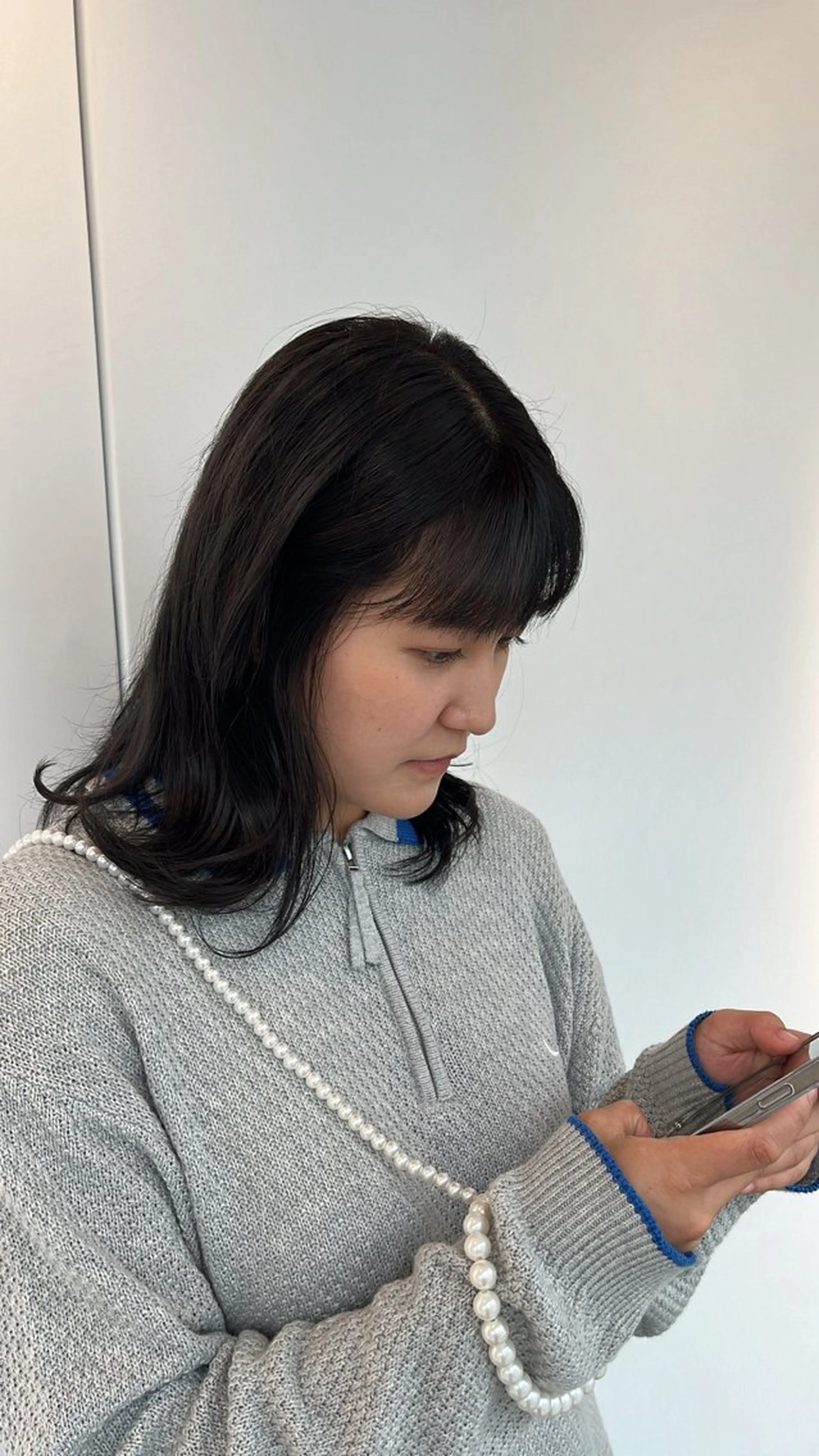 ミディアム ヘアカラー トリートメント オブヘア　ウエスト店所属・鈴木 夏季/お悩み相談のヘアスタイル