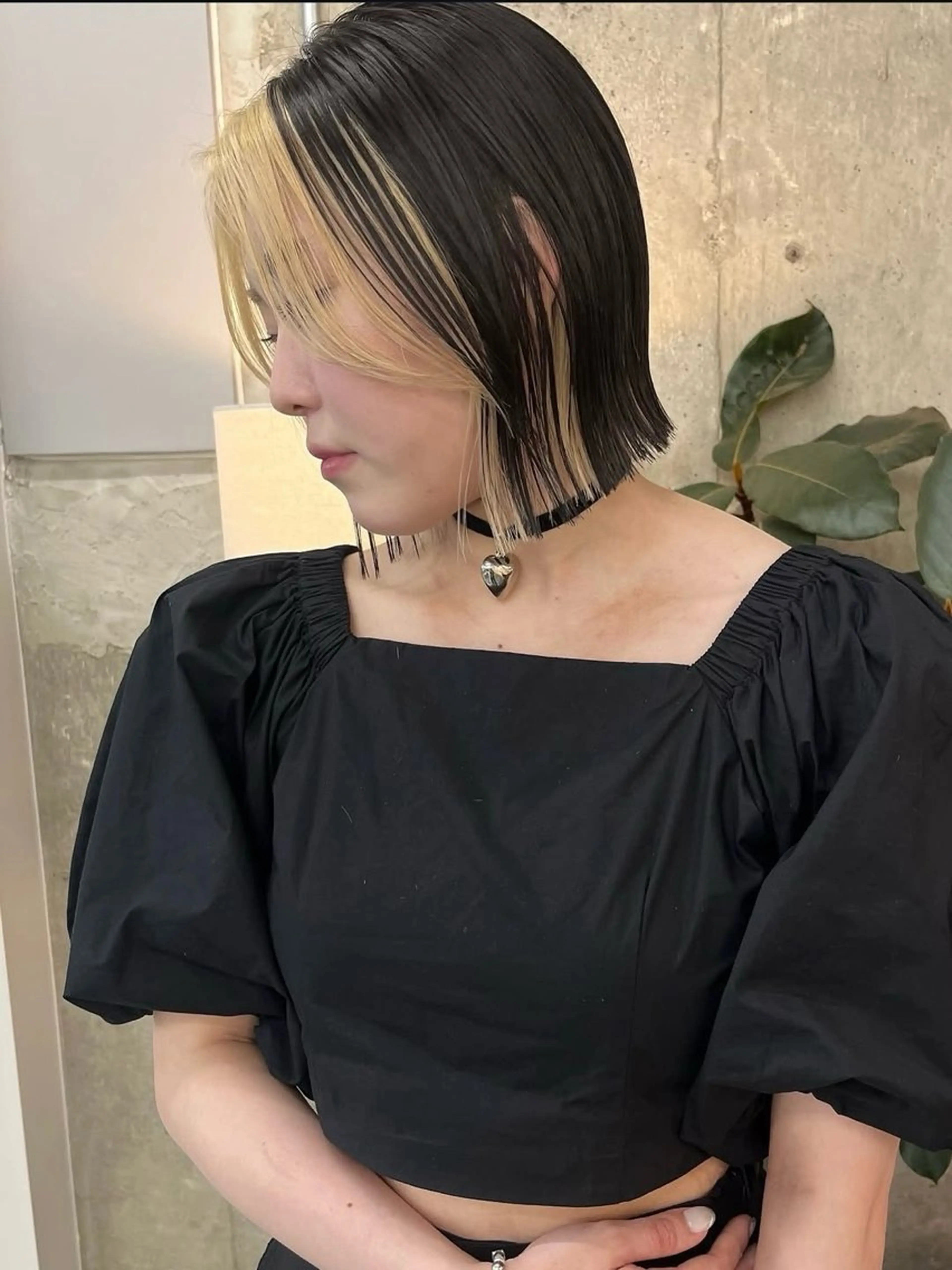 カラー HIKARI/透明感 /インナーカラーのヘアスタイル