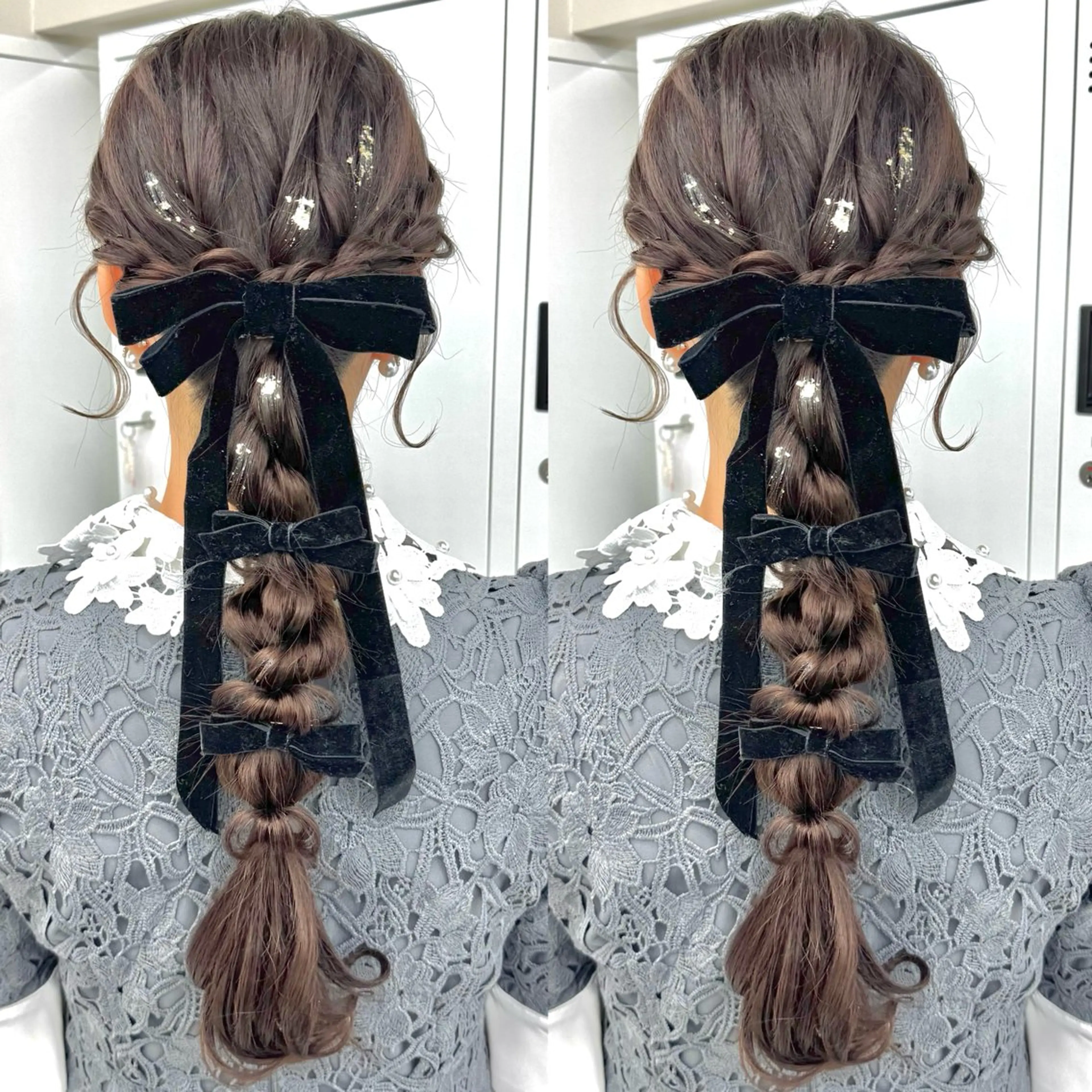 ロング ヘアアレンジ ヘアセット ヘアメ🎀エクステ 🪽横浜/しほ🧸のヘアスタイル