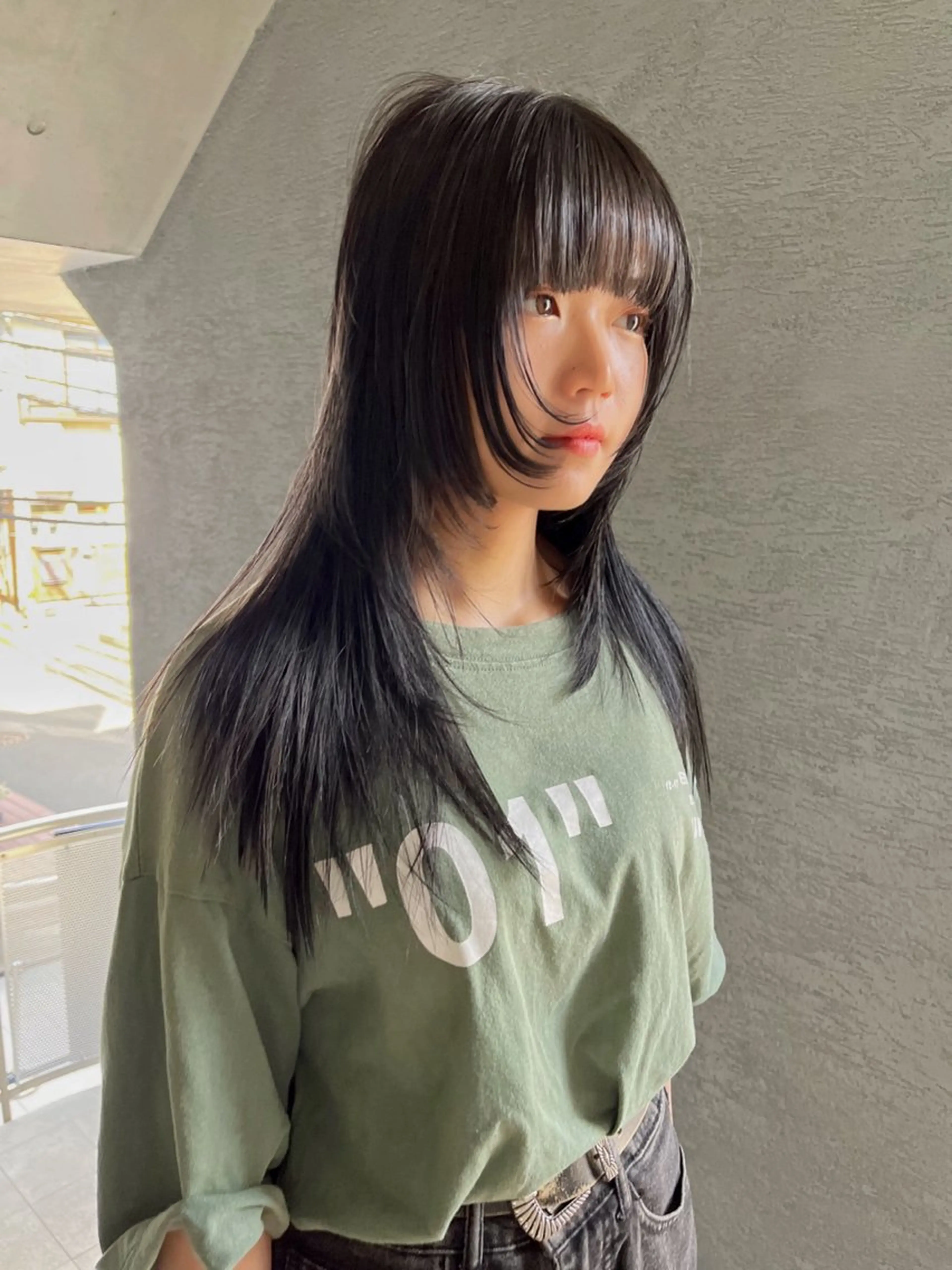 ロング ヘアカラー ブリーチ✨ハイライト 透明感カラー/アヤノのヘアスタイル