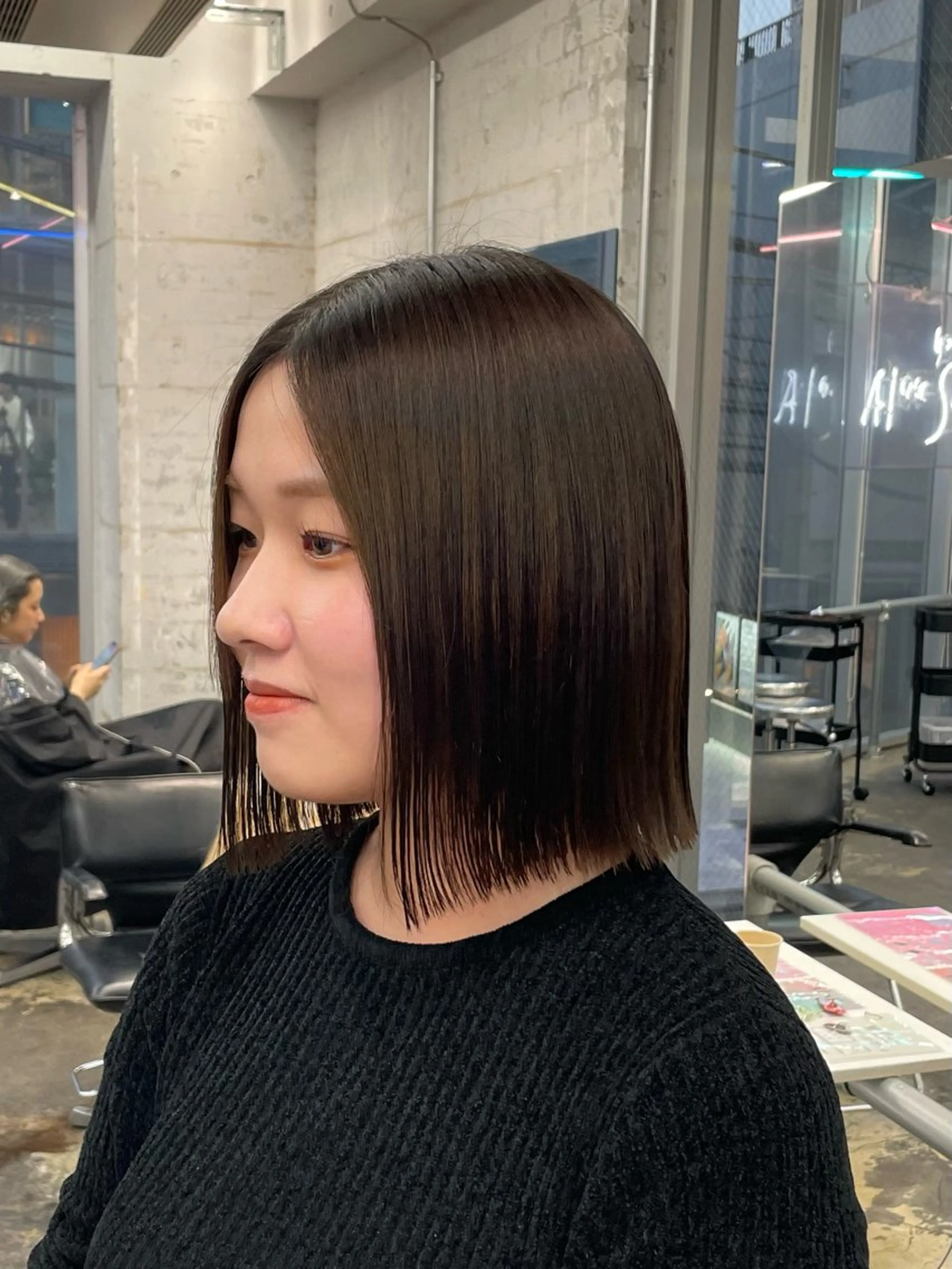 ショート カット 縮毛矯正 トリートメント ザクザクレイヤー 🍀/カラー/小田のヘアスタイル