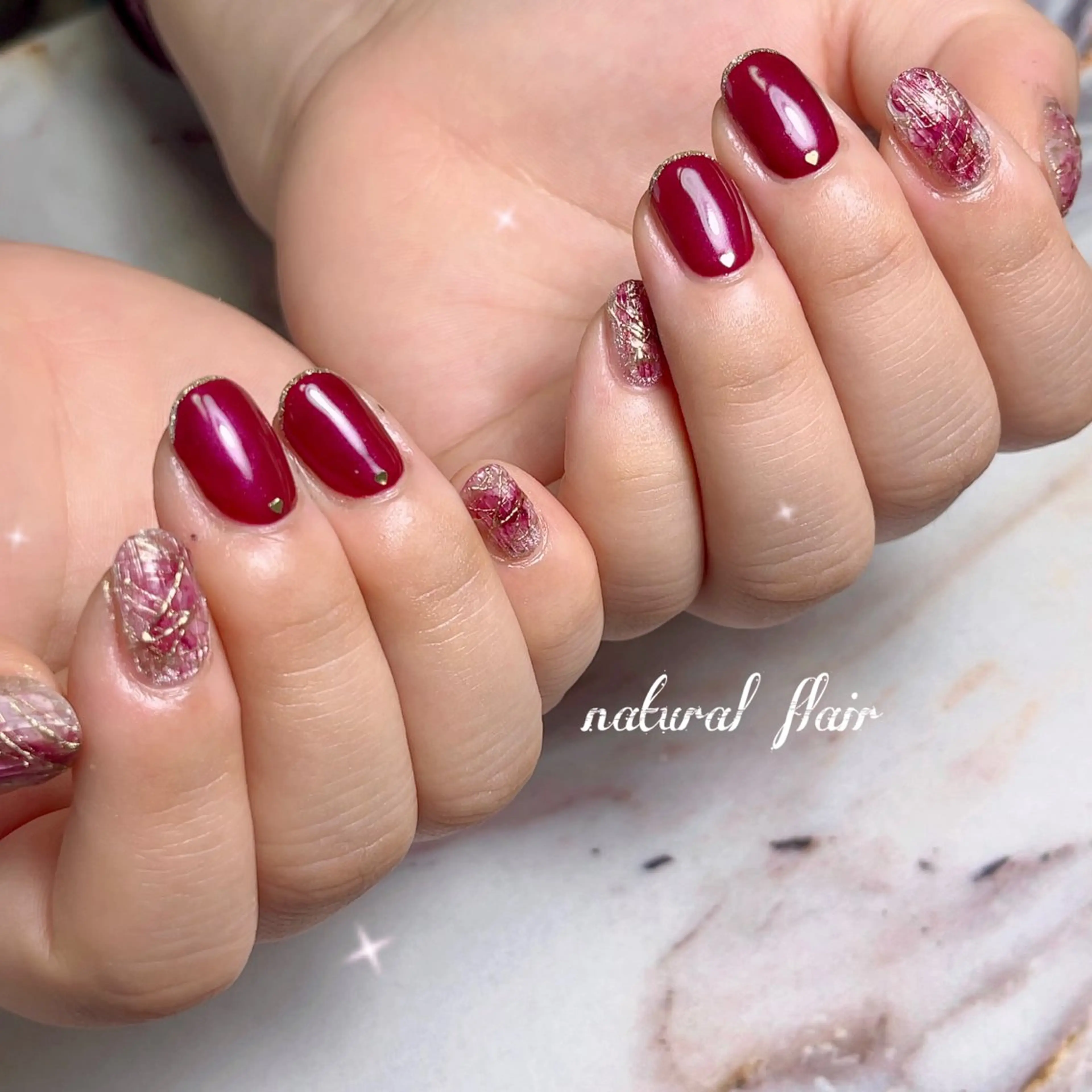 ネイル ハンドネイル natural flairのネイルデザイン