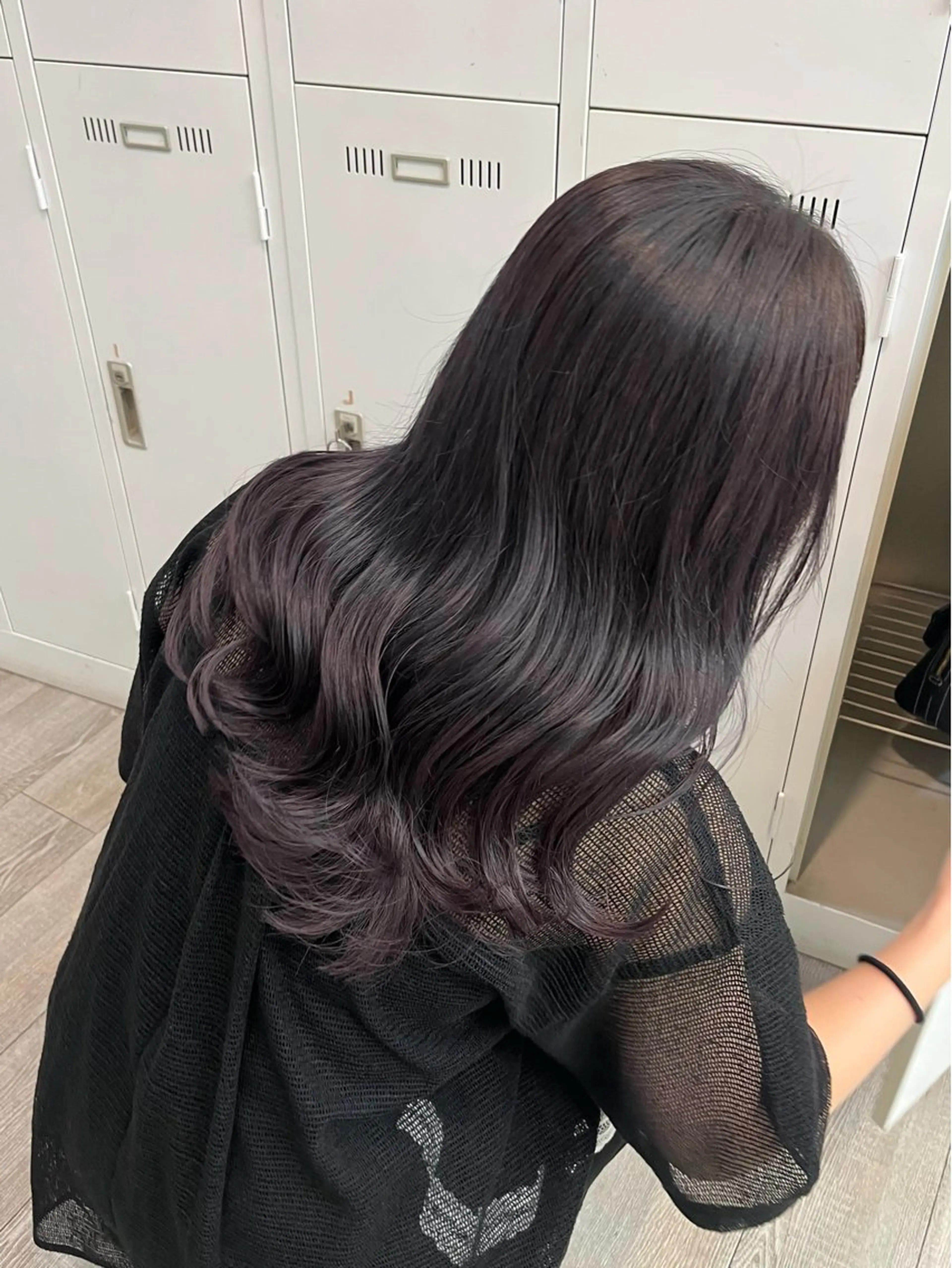 セミロング カラー ヘアアレンジ ブリーチ ラベンダーカラー ブリーチなしカラー カット ヘアカラー トリートメント 🦋レイヤー職人 猪瀬玲奈🦋のヘアスタイル