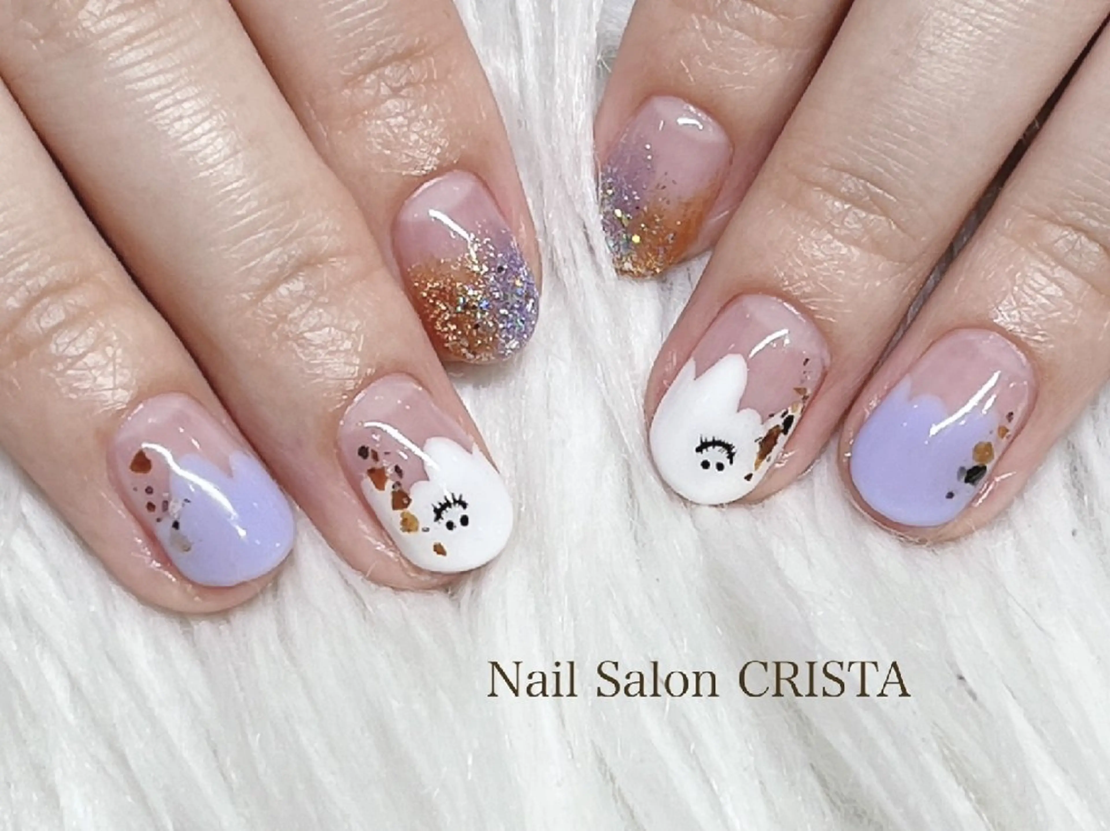 ネイル ハロウィン ハンドネイル NaiI Salon CRISTAのネイルデザイン