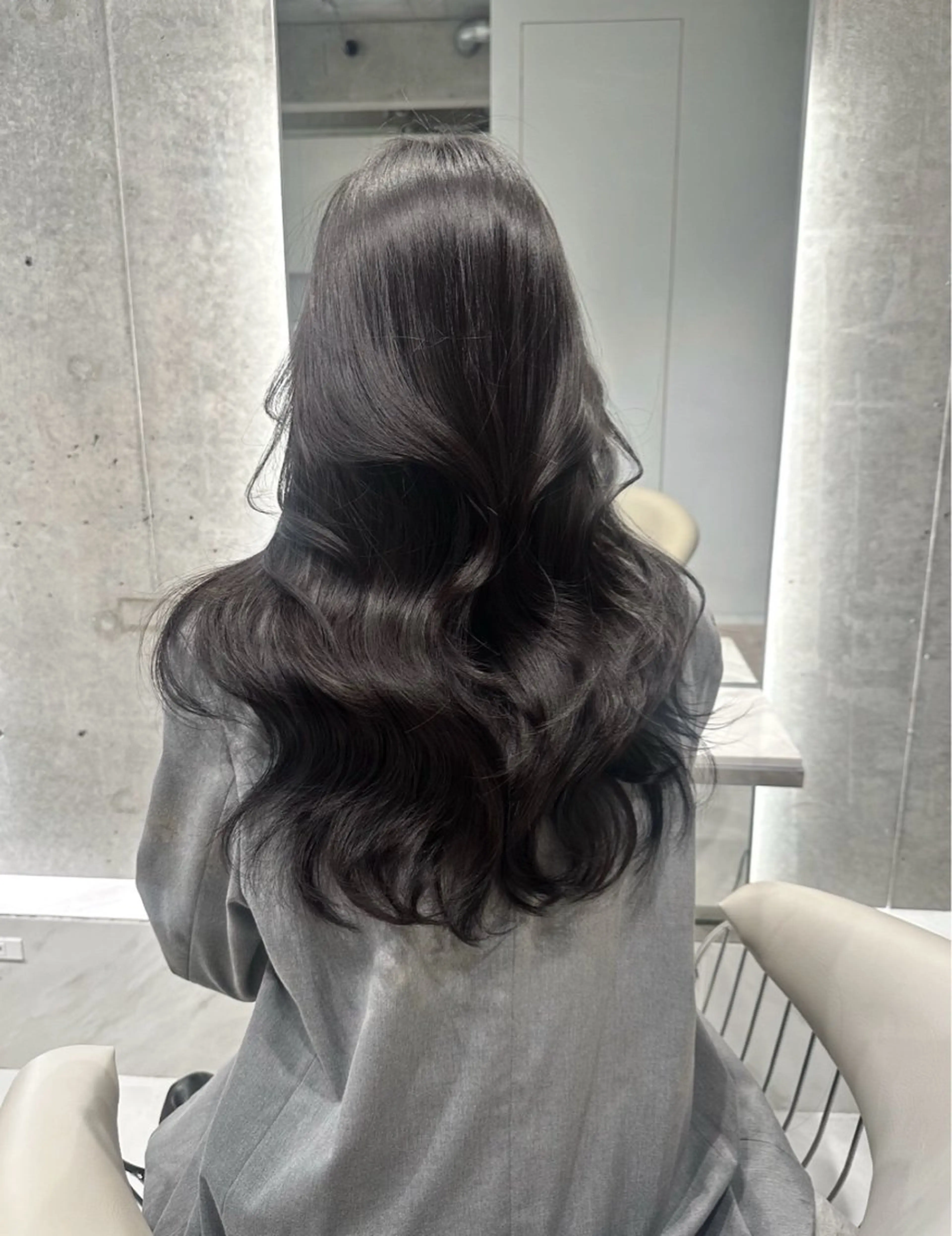 ロング カラー ♡Yoshino♡ 艶グレージュカラーのヘアスタイル