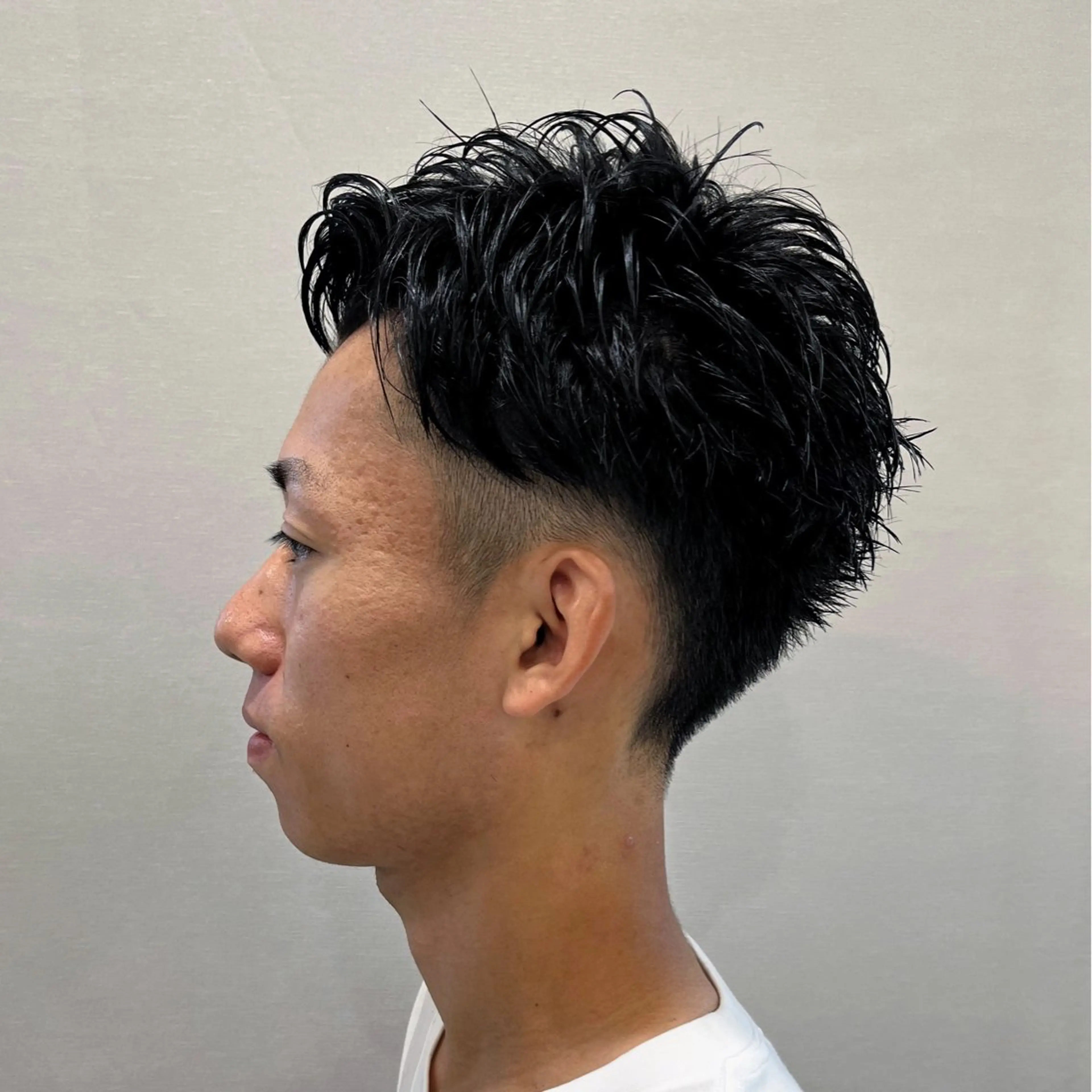 パーマ メンズ カット パーマ Chic 押上🗼 山口 卓朗のヘアスタイル