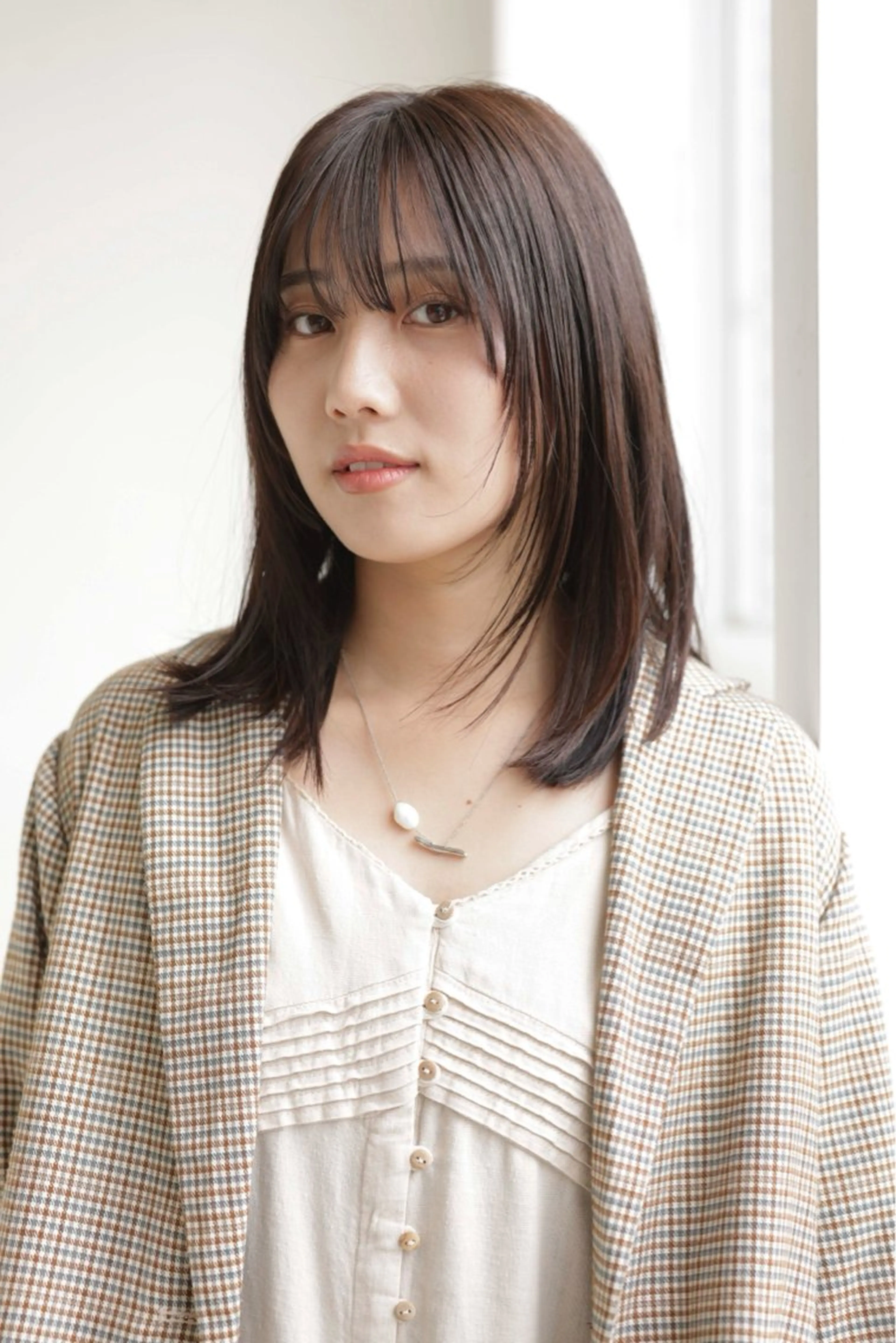 ミディアム カラー ヘアアレンジ みのり 《BASE.》のヘアスタイル