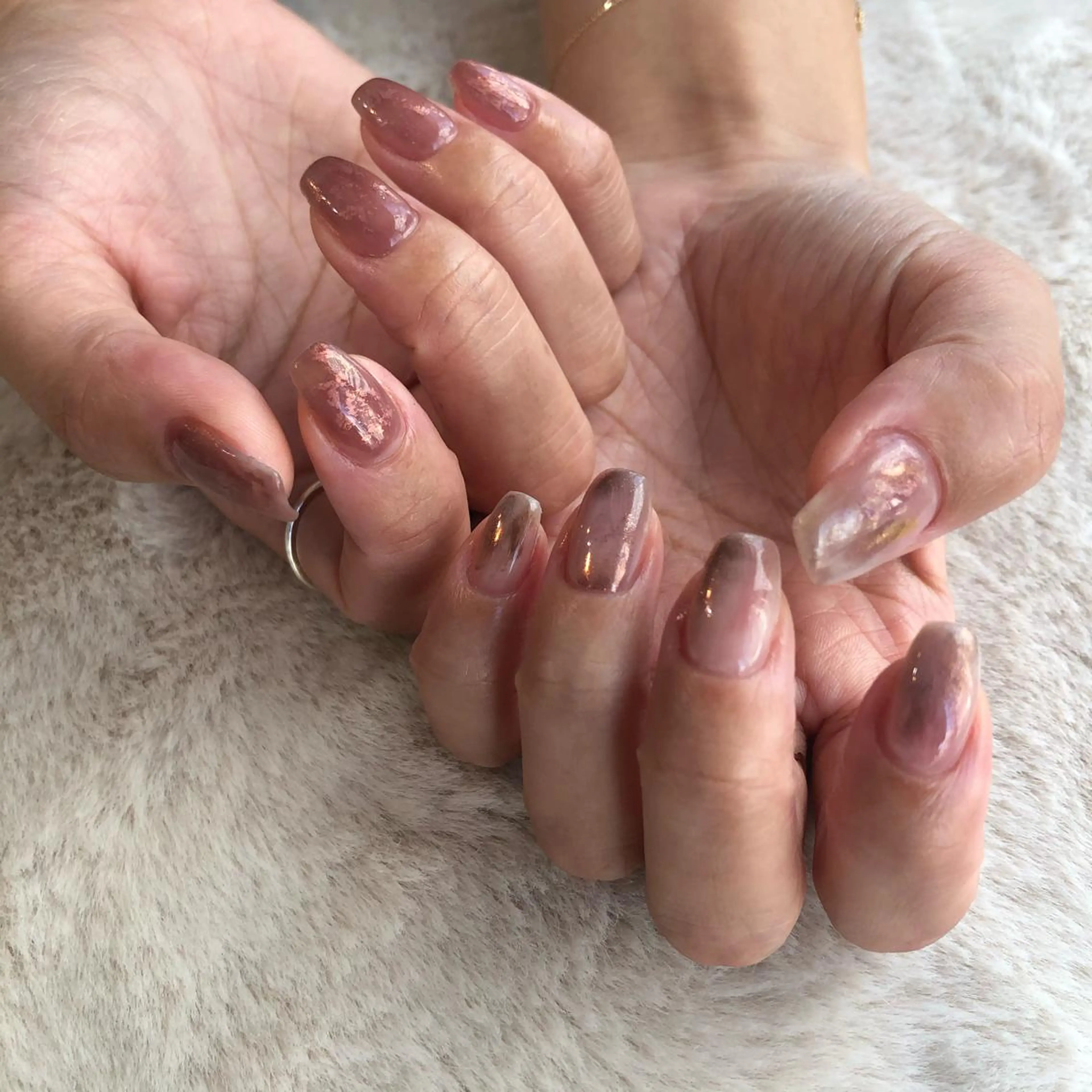 ネイル ジェルネイル ニュアンスネイル パラジェル illfrere所属・illfrere イルフレール🌙のネイルデザイン