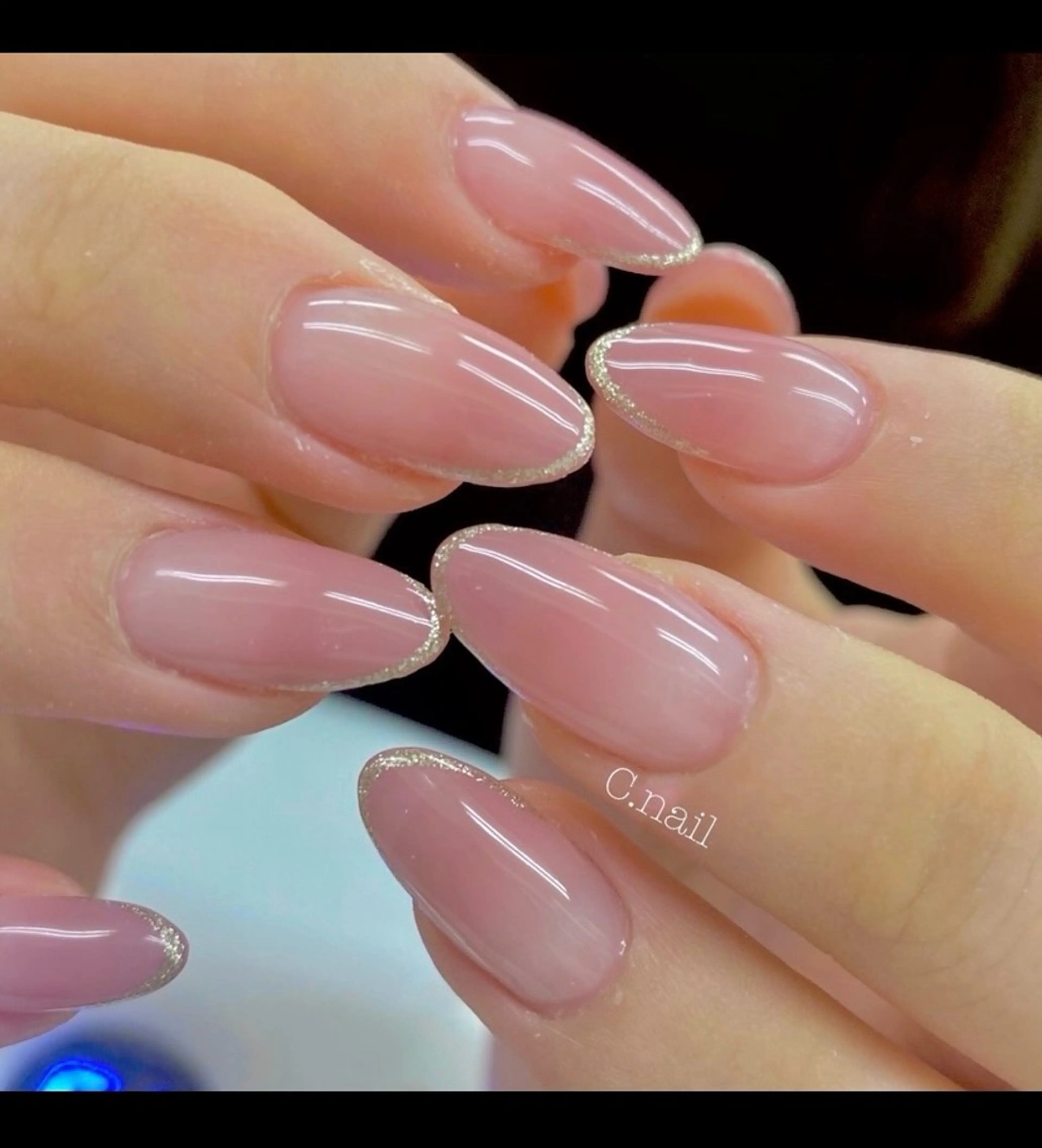 ネイル ピンク ハンドネイル C.Nail &EYE筑紫駅のネイルデザイン