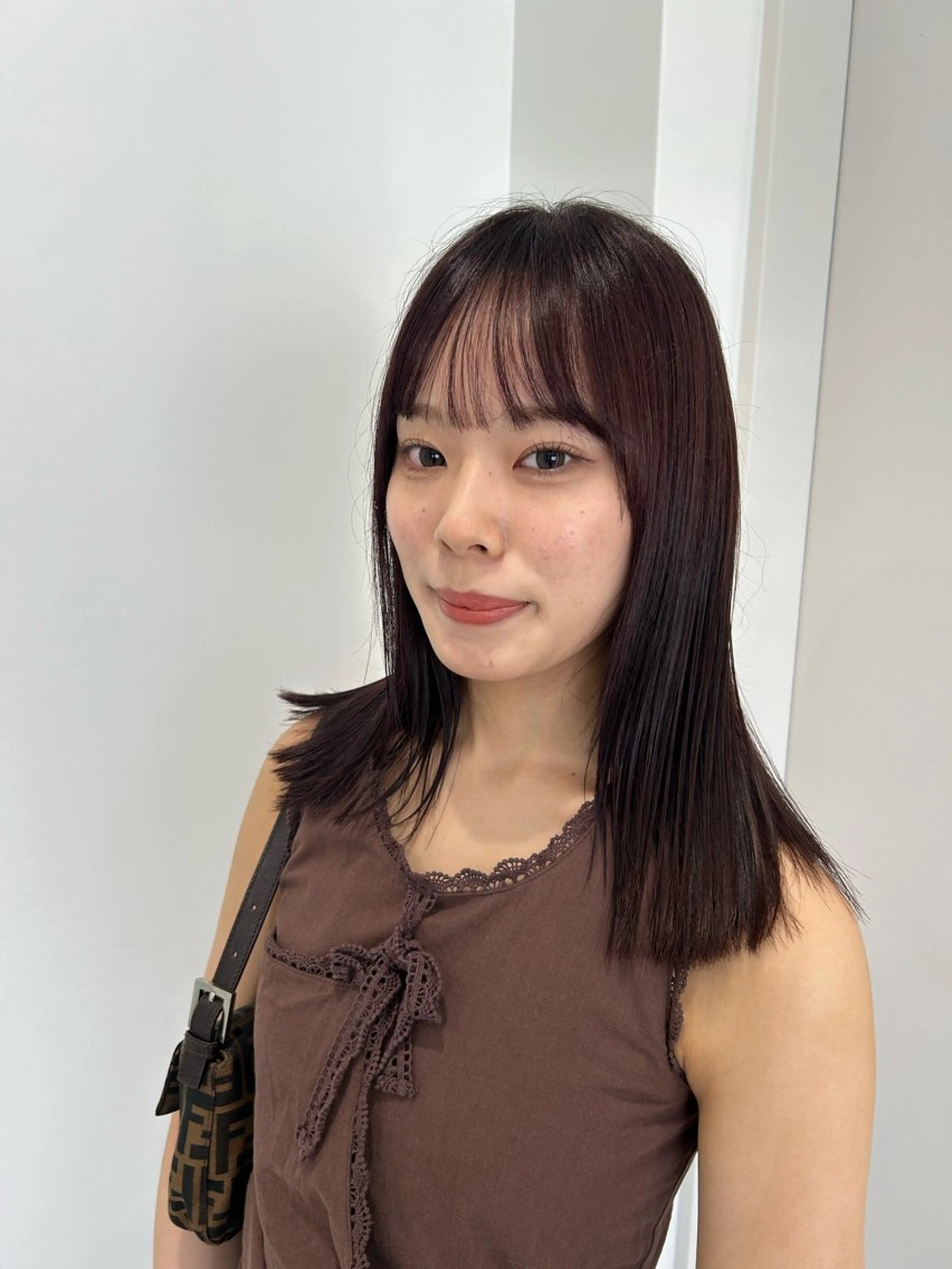 ミディアム カラー 愛結 暖色カラー🎀🩰のヘアスタイル