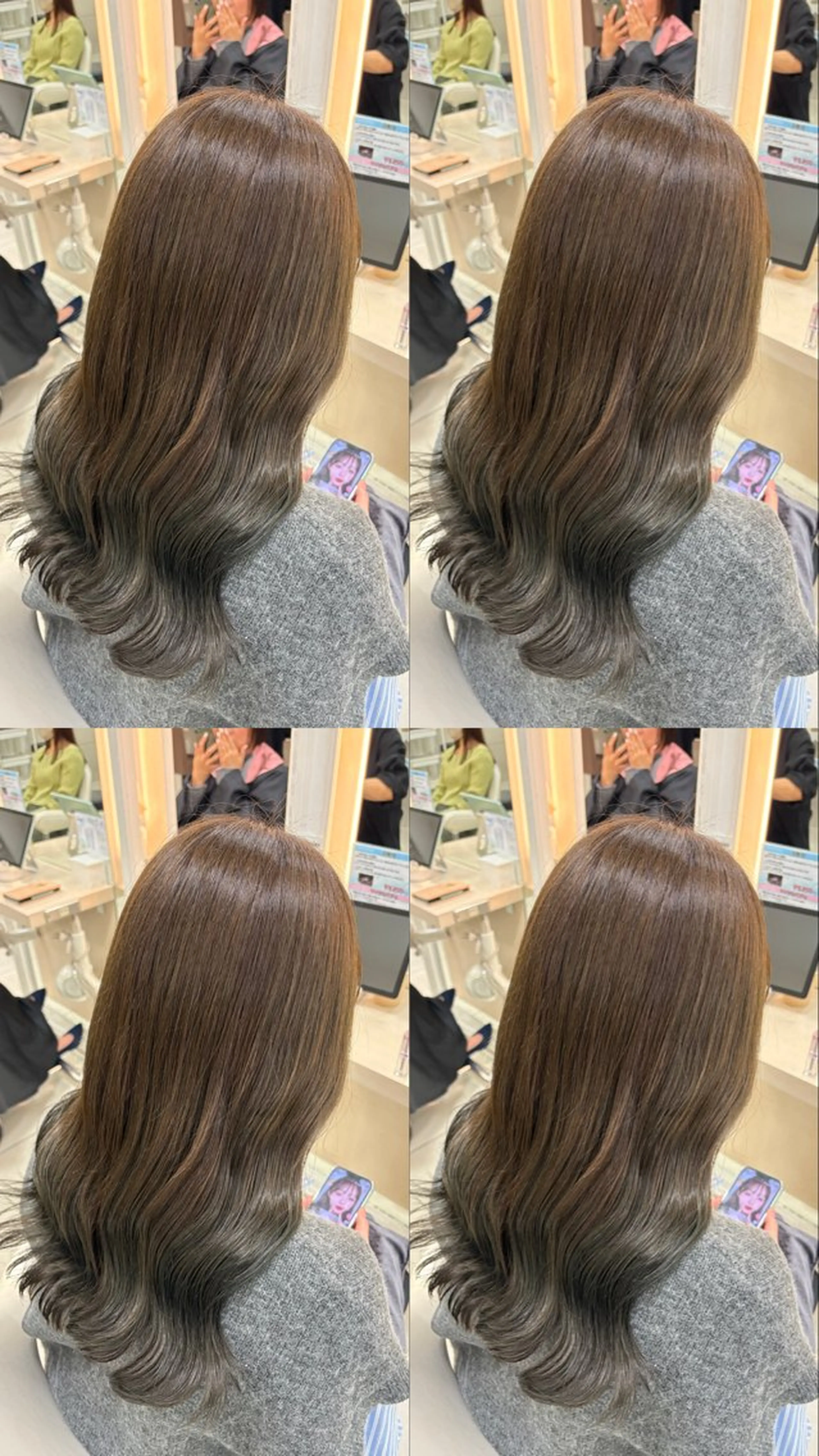 セミロング カラー カット ヘアカラー トリートメント 髪質改善/艶カラー/ メンズパーマ/鈴木のヘアスタイル