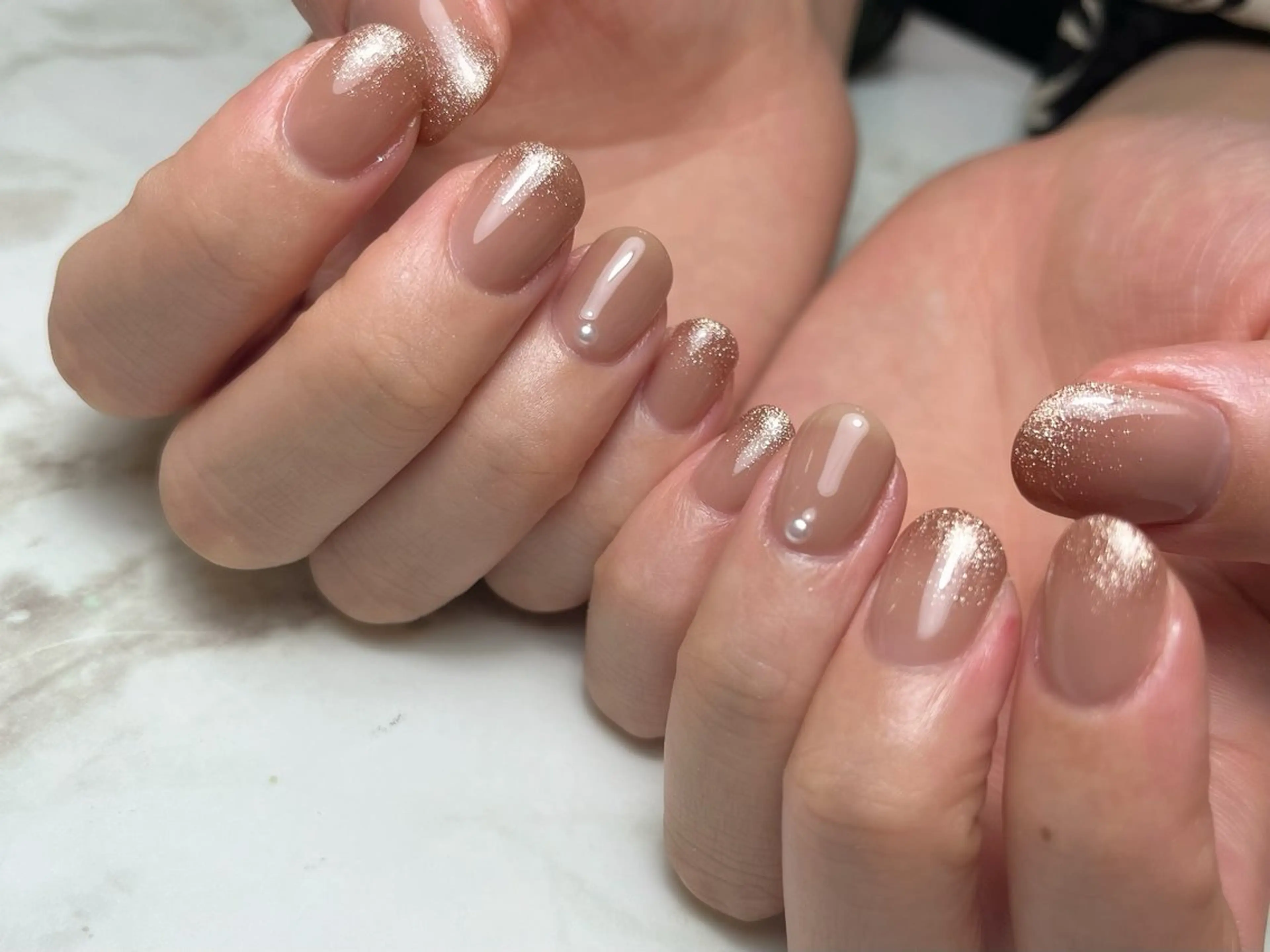 ネイル アートネイル シンプルネイル Nailist Yurinaのネイルデザイン
