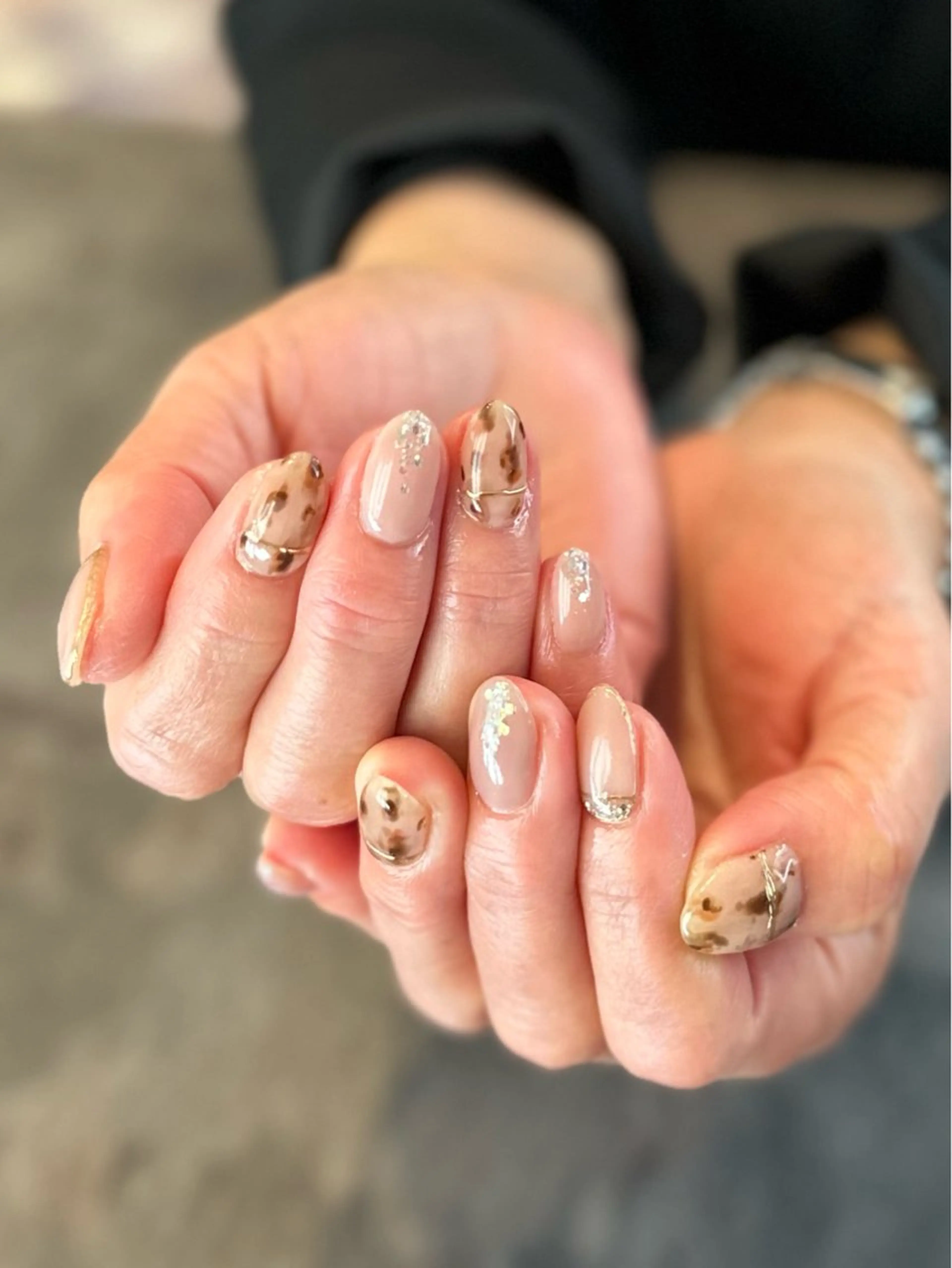 ネイル フラワーネイル 大理石ネイル(マーブル) ニュアンスネイル シンプルネイル nail salon amanoのネイルデザイン