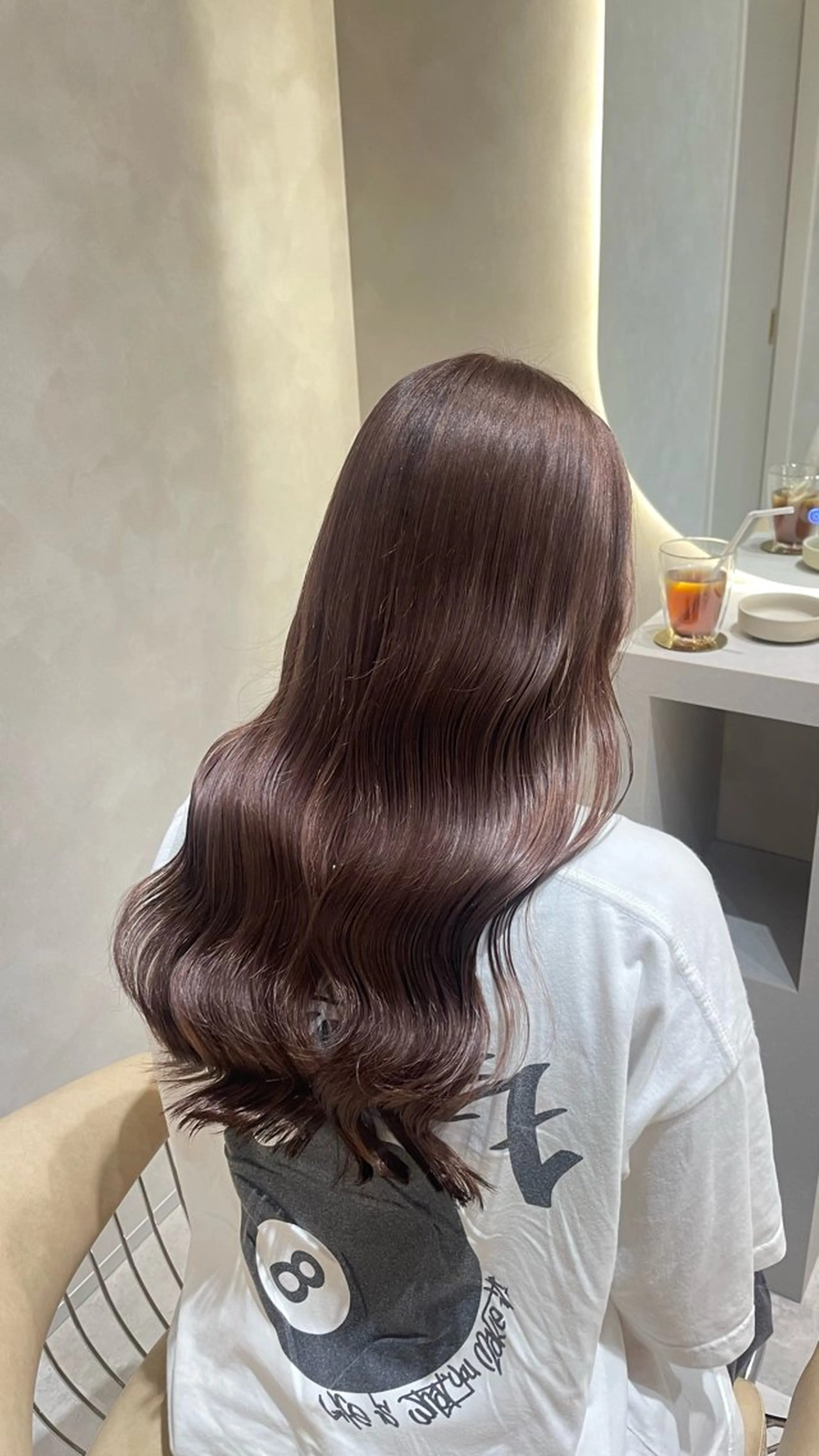 🎀韓国風透明感カラー🎀➕トリートメント🫧➕スタイリング込✨️の写真