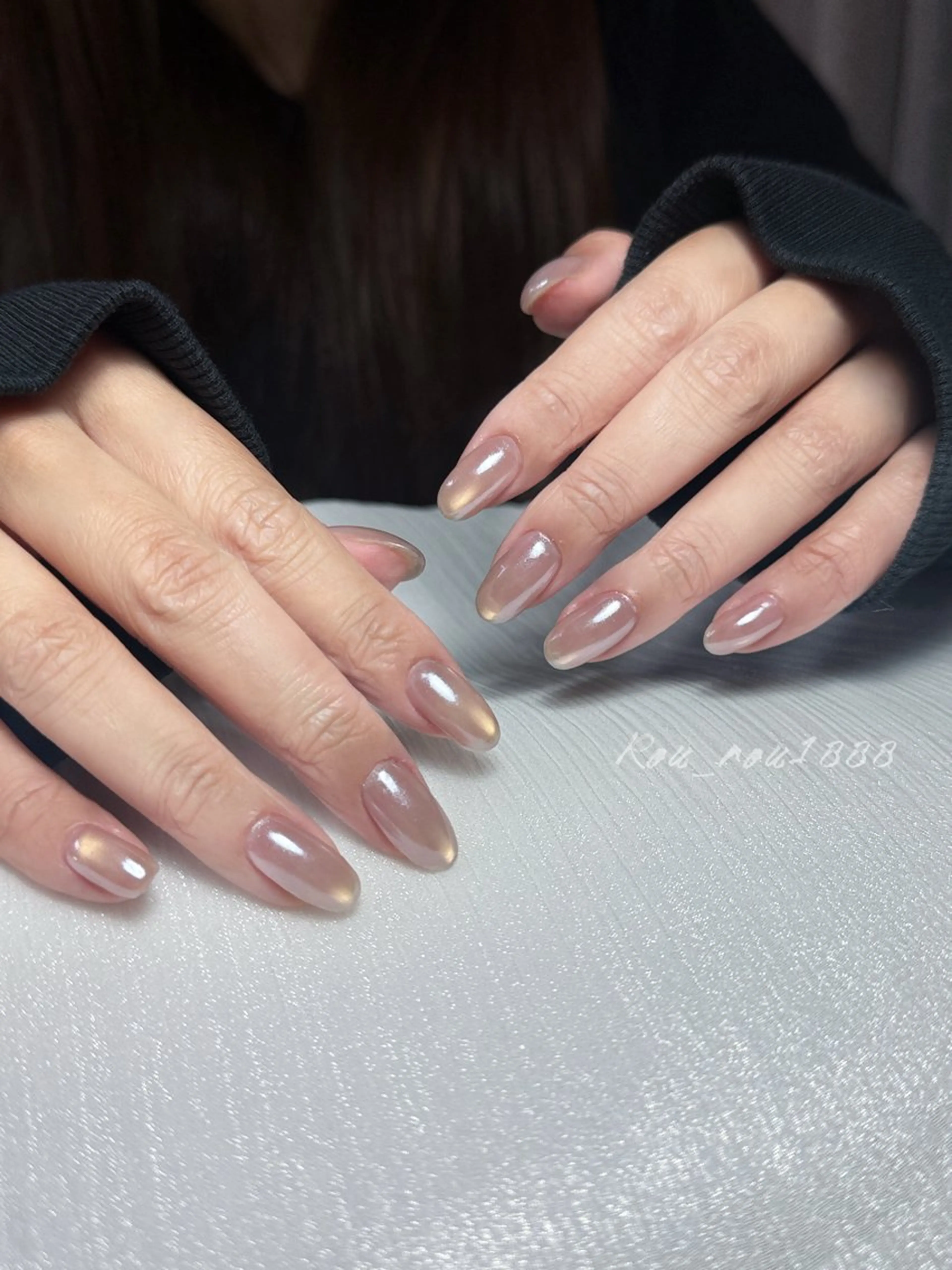 🪞🐱/ハンド💅マグネットカラー➕ミラーネイル【新規の方オフ無料🆓】の写真