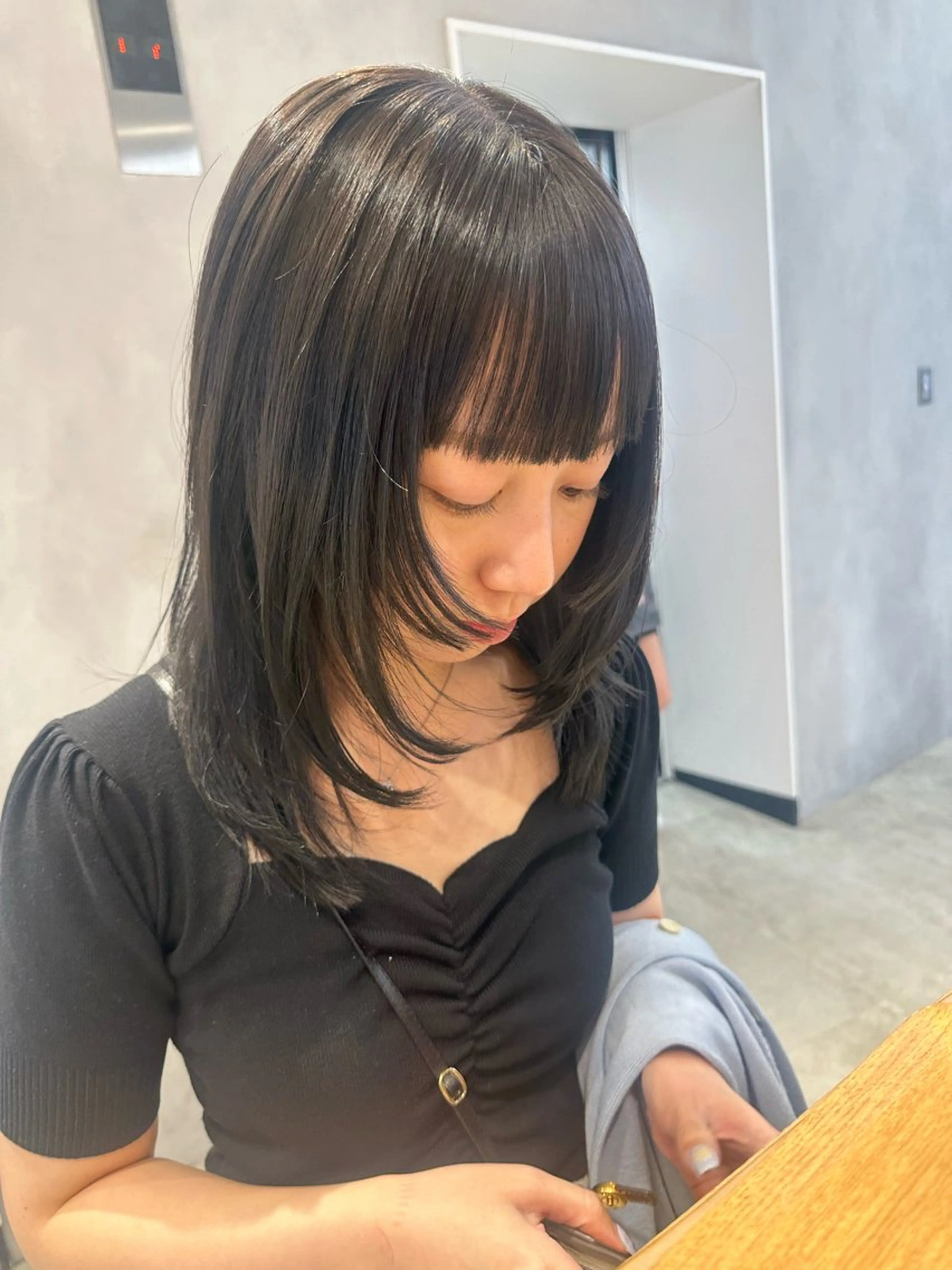 ミディアム 🎀韓国/髪質改善 長野美和🎀のヘアスタイル