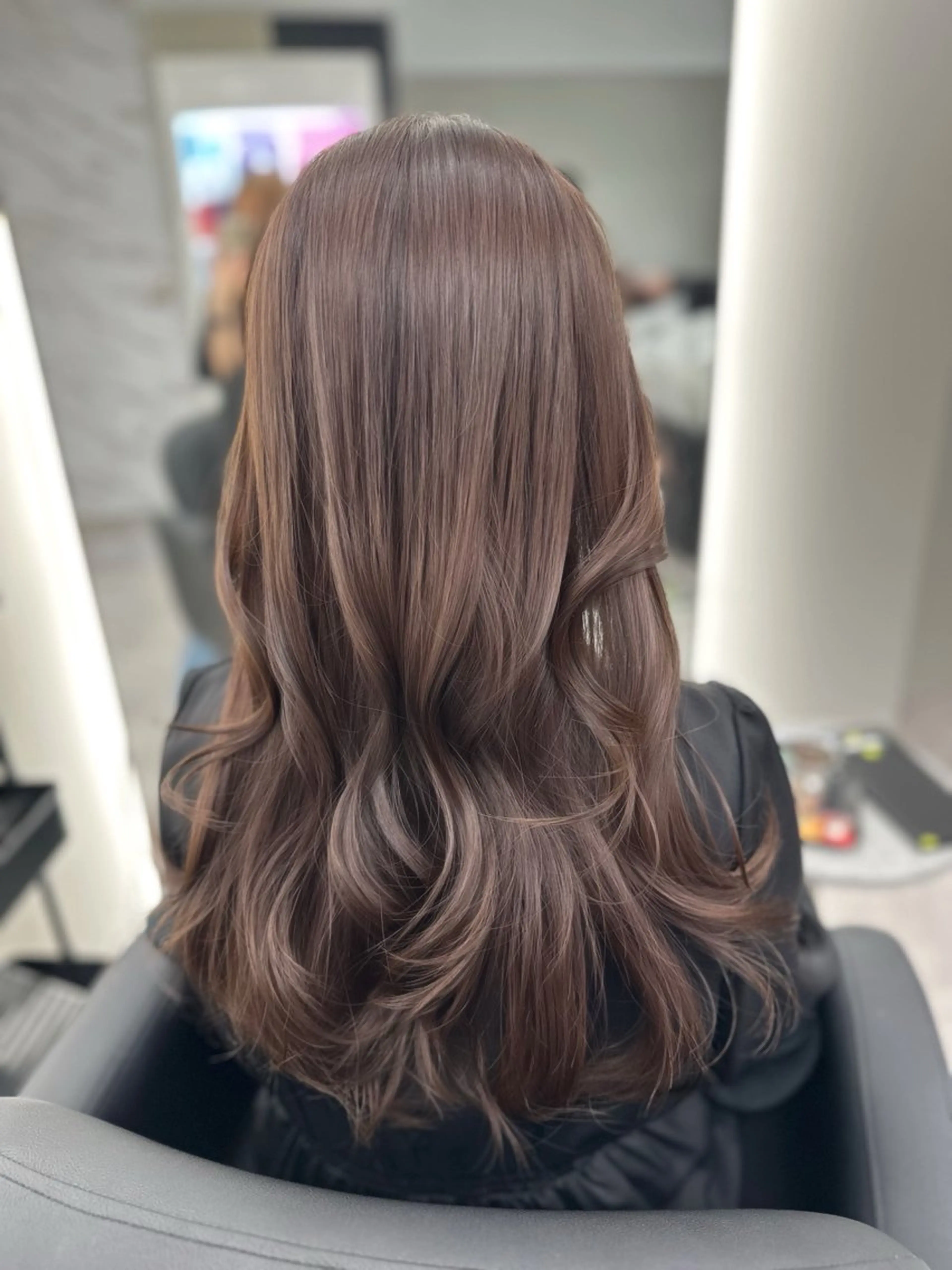 ロング カラー カット パーマ 心斎橋/ モデル募集中🍒🫧のヘアスタイル