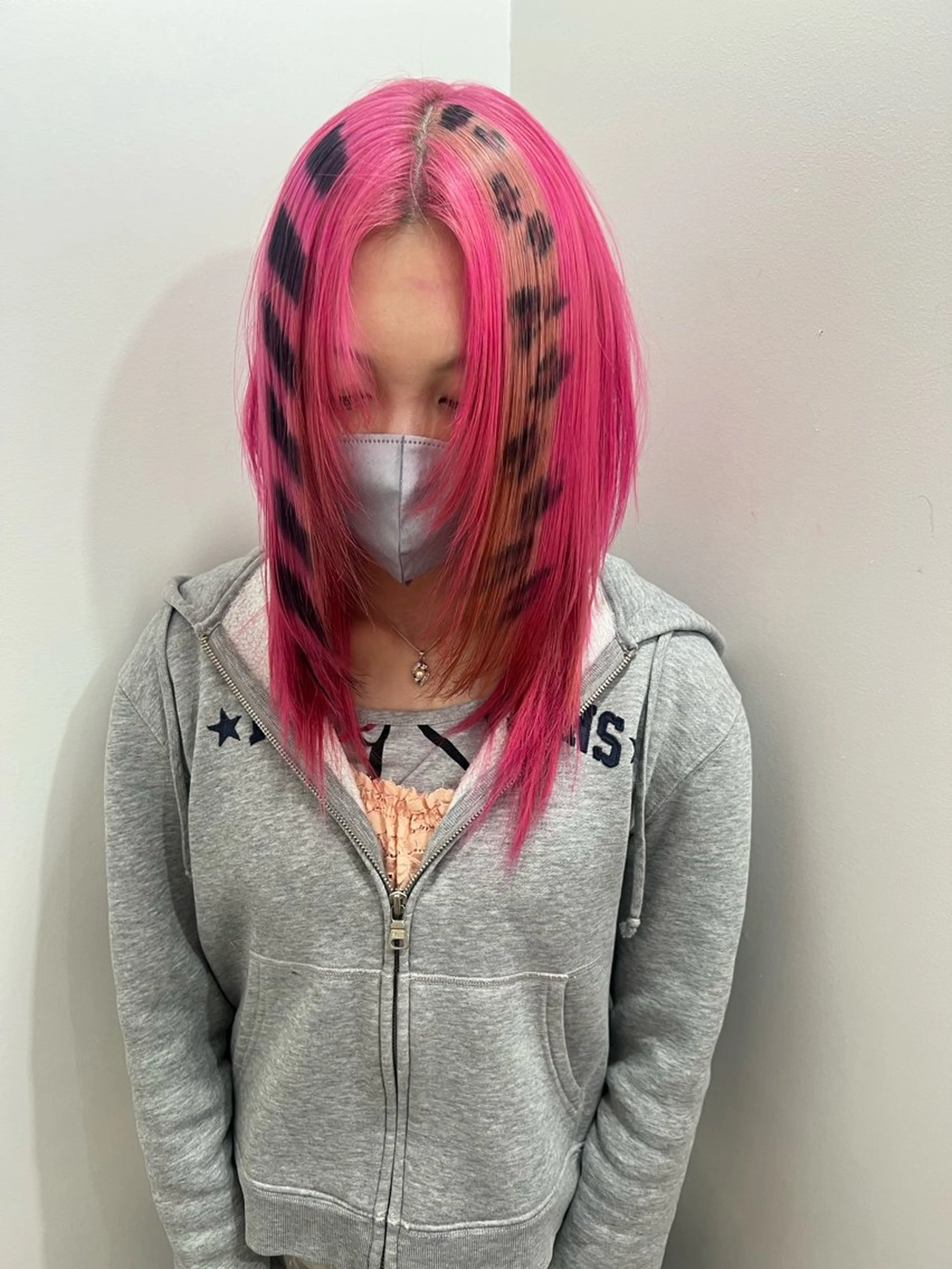 ロング ヘアカラー トリートメント 💥ウルフカット デザインあんな💥のヘアスタイル