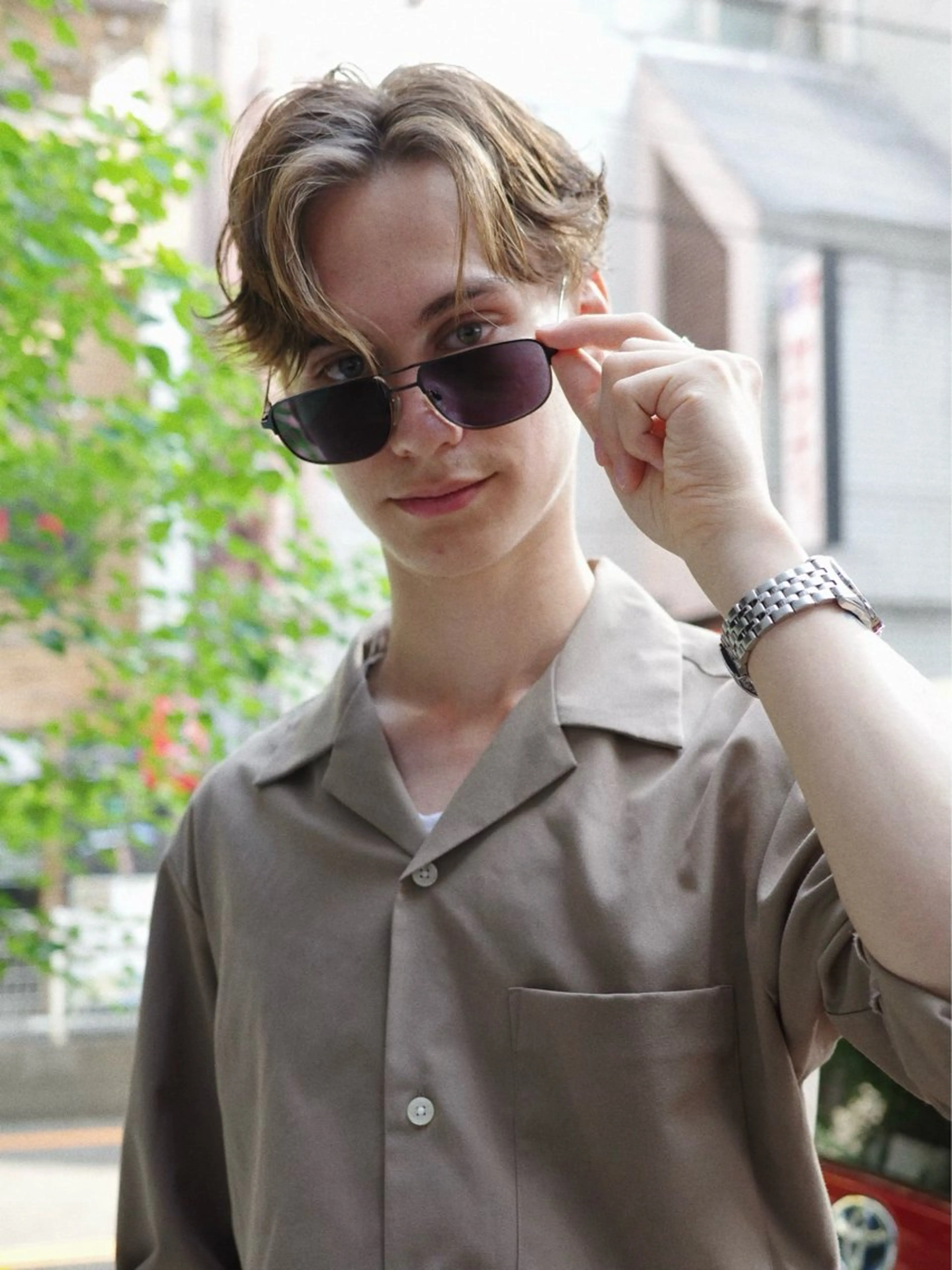 ショート パーマ お洒落カジュアル🍃 まなとのヘアスタイル