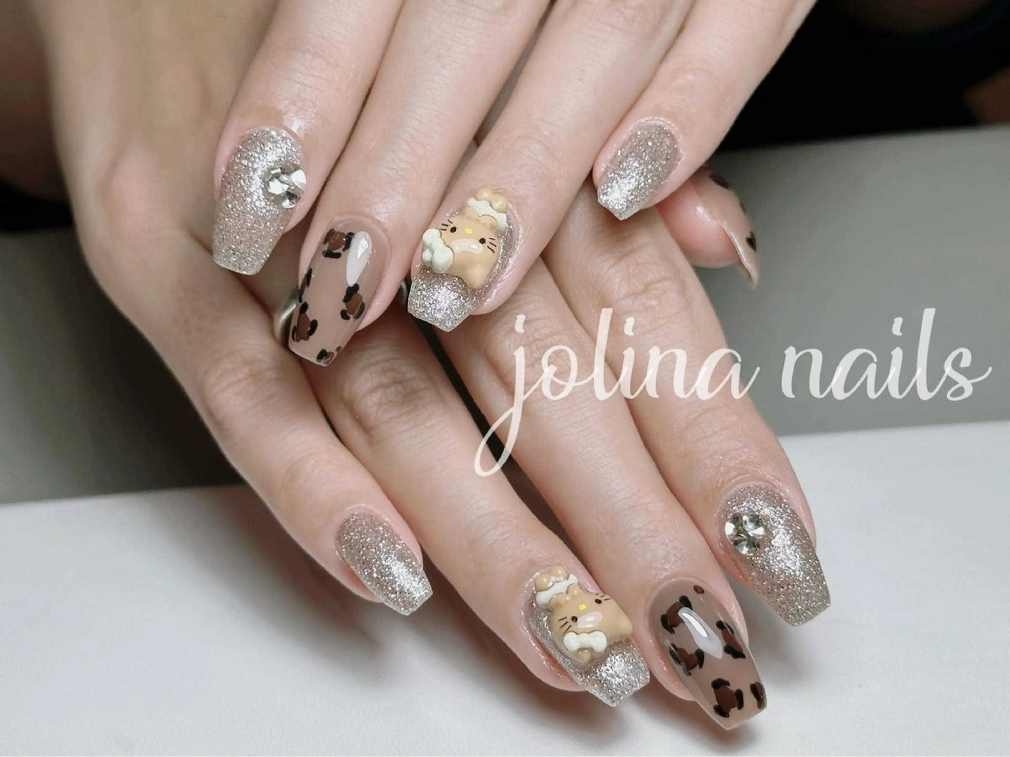 ネイル フラッシュネイル ハンドネイル jolina nails鶴見店のネイルデザイン