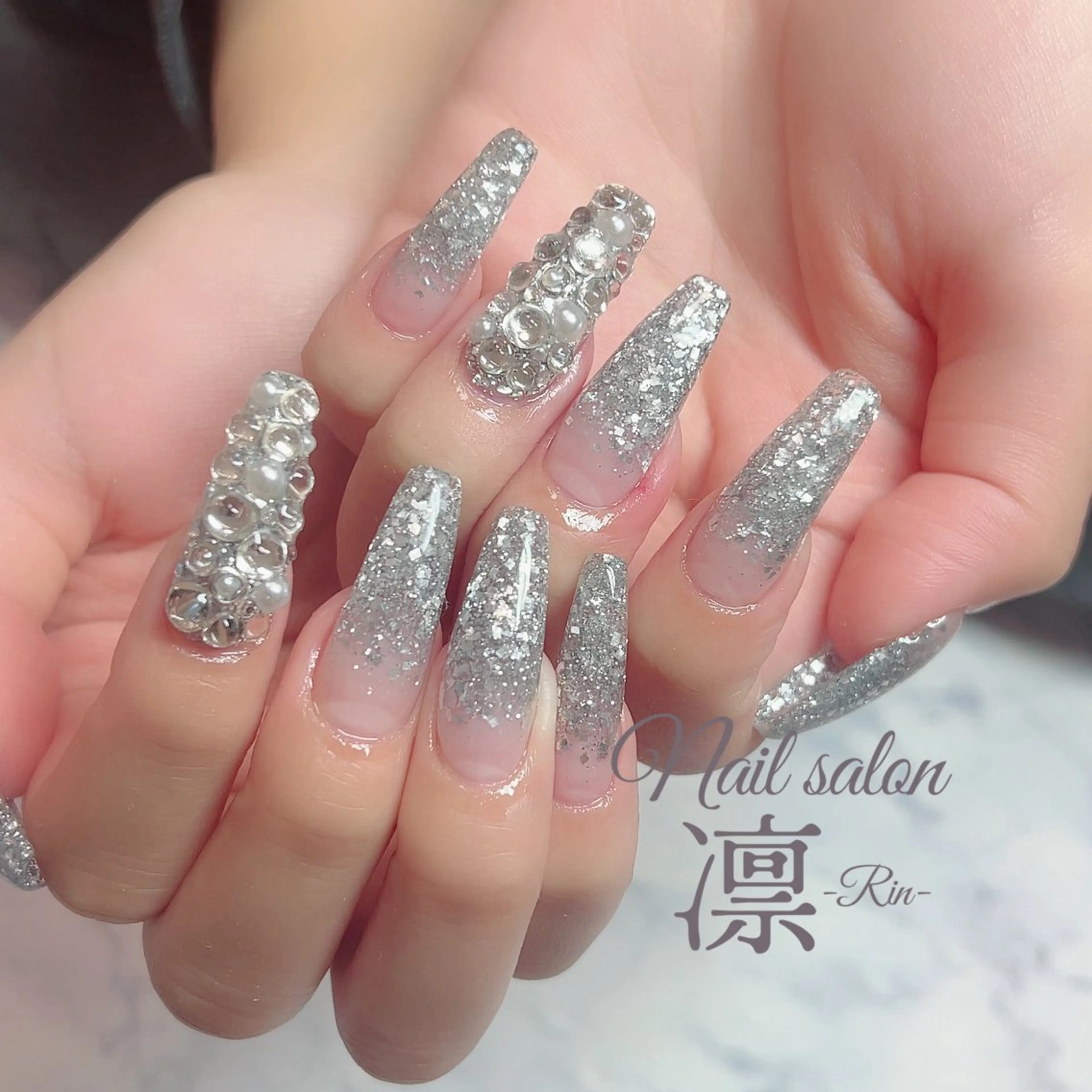 ネイル スカルプネイル private salon凛のネイルデザイン