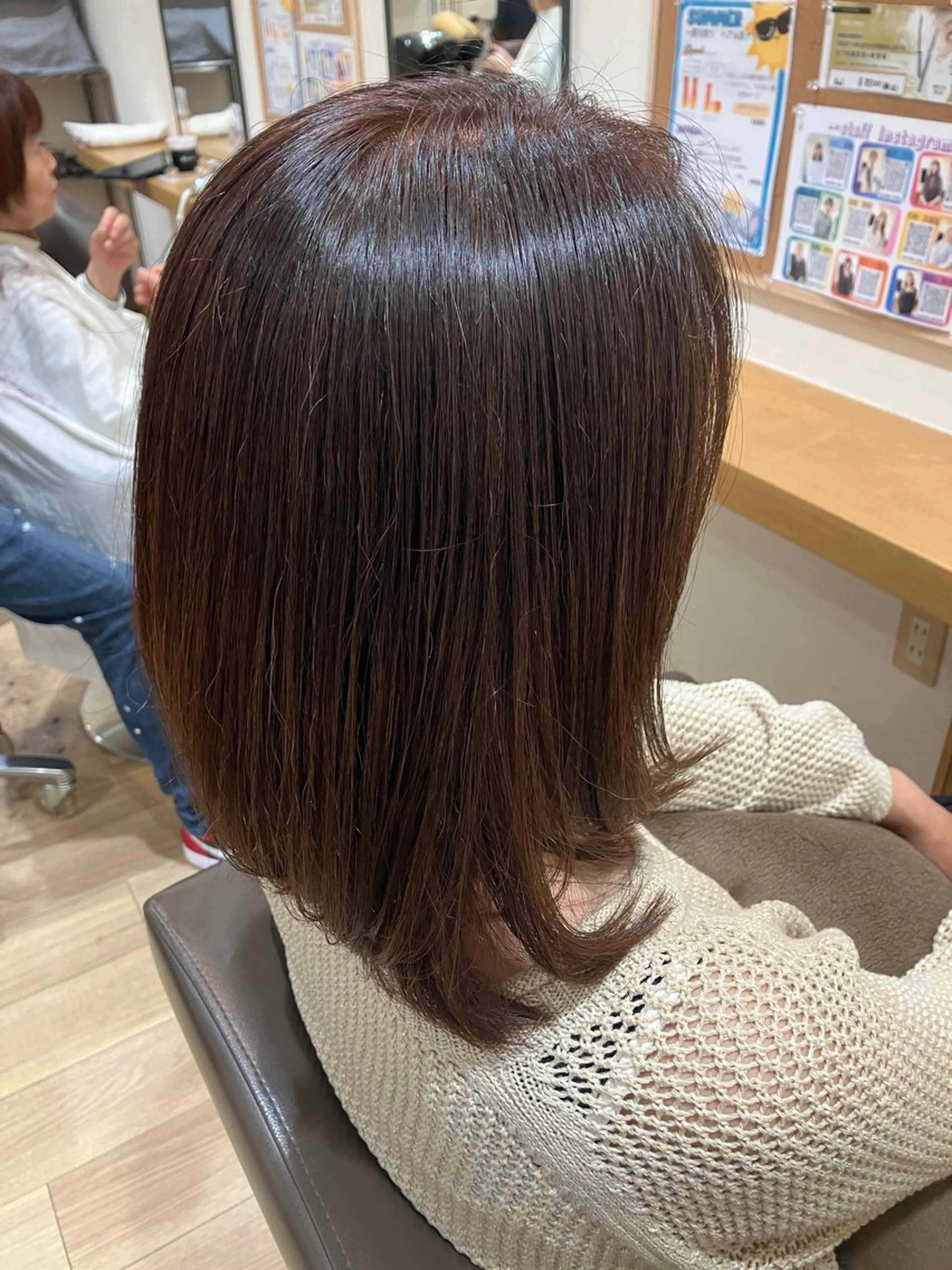 ミディアム カラー カットモデル募集/ 宮内のヘアスタイル