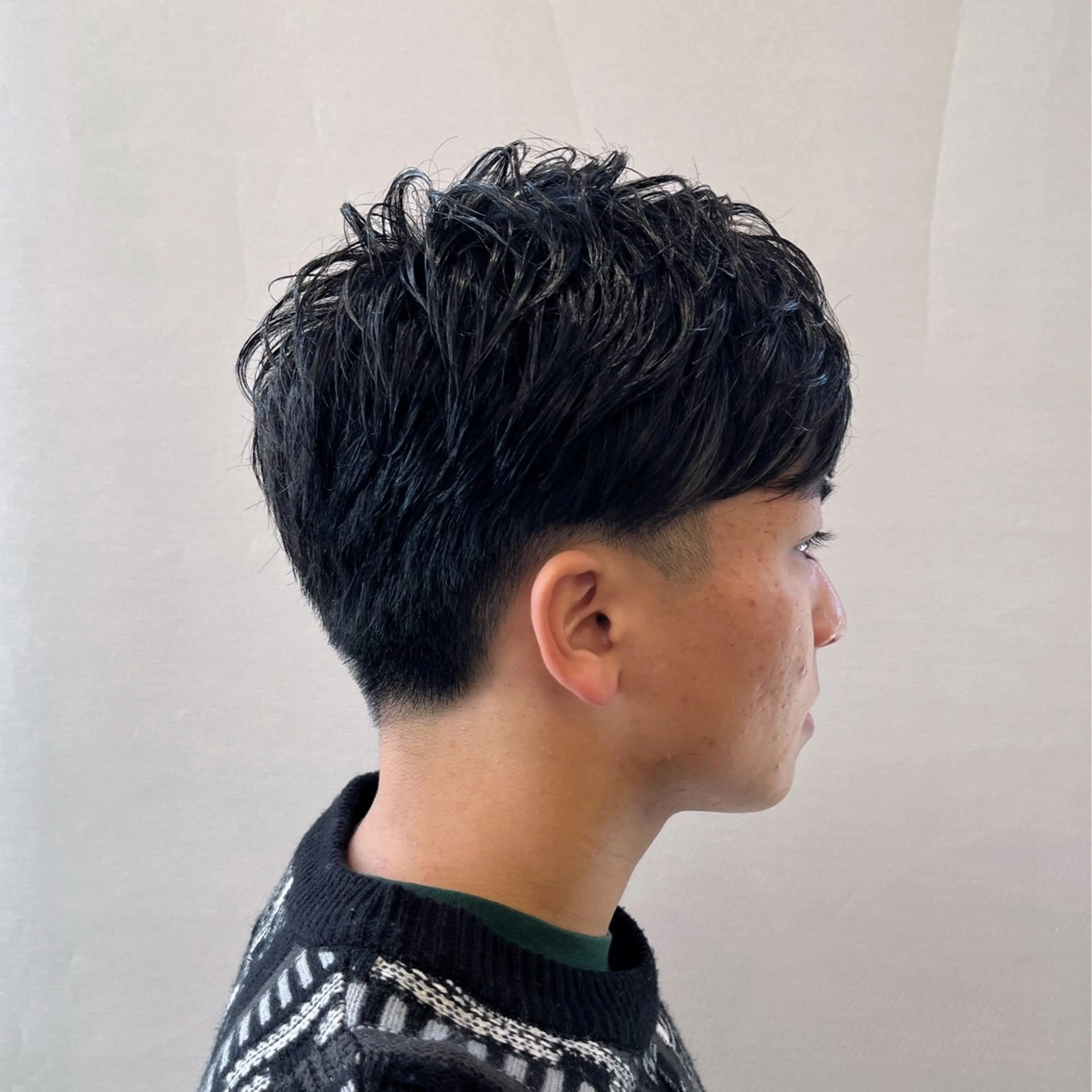 パーマ メンズ カット パーマ Chic 押上🗼 山口 卓朗のヘアスタイル