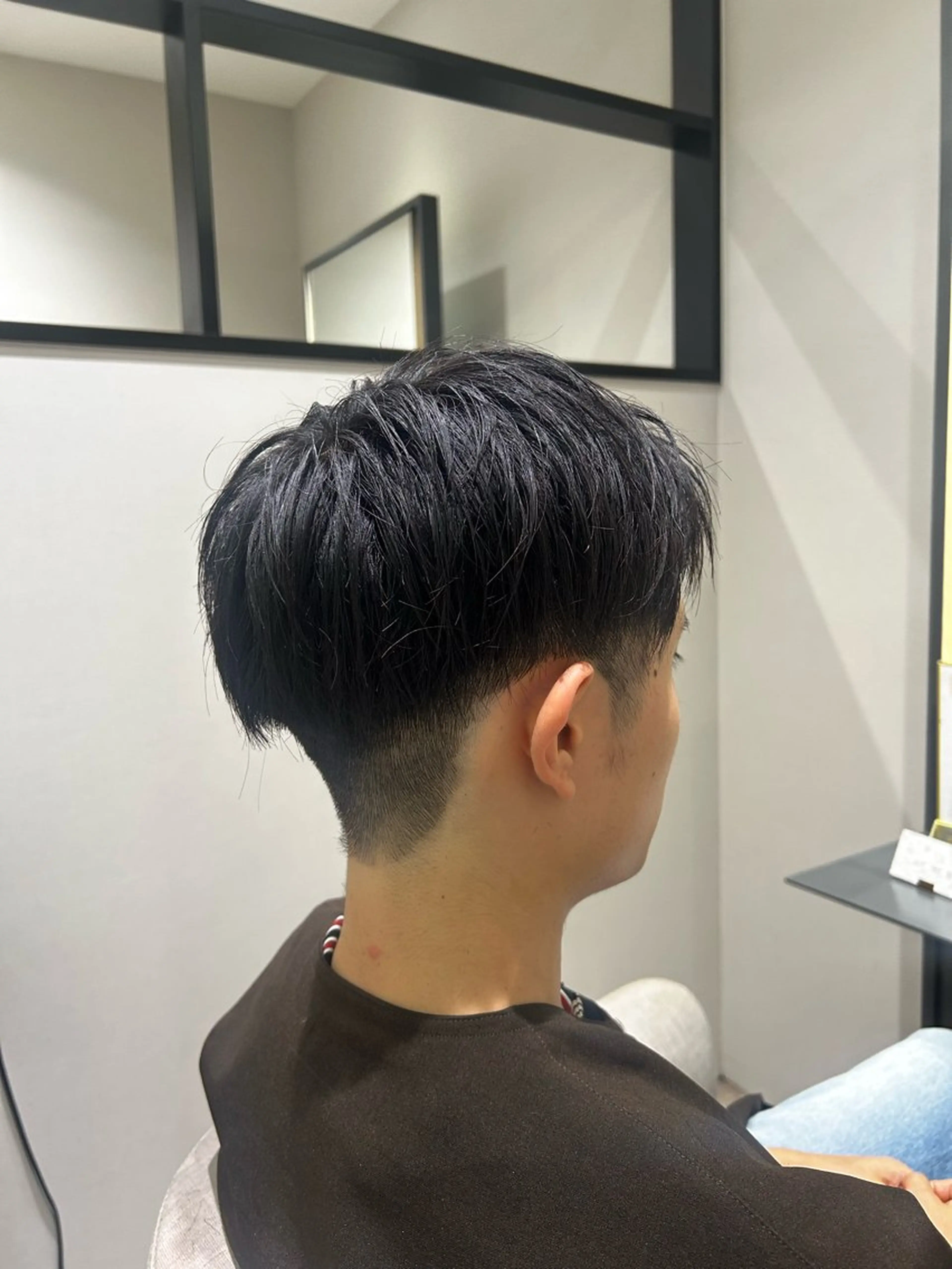 メンズ 山崎 開世のヘアスタイル