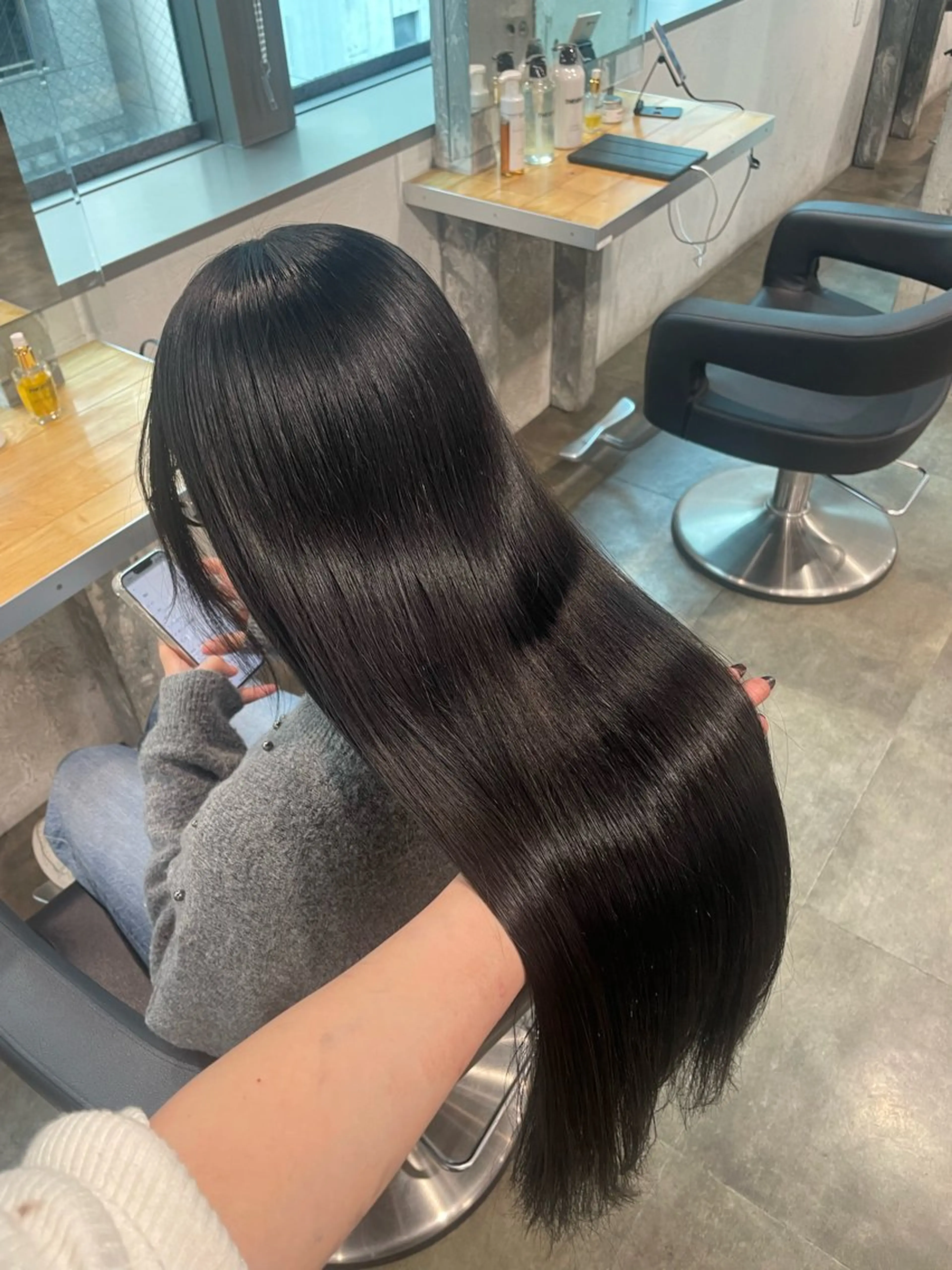 カラー 🤍ベージュ/透明感 韓国ヘア/まりん🤍のヘアスタイル