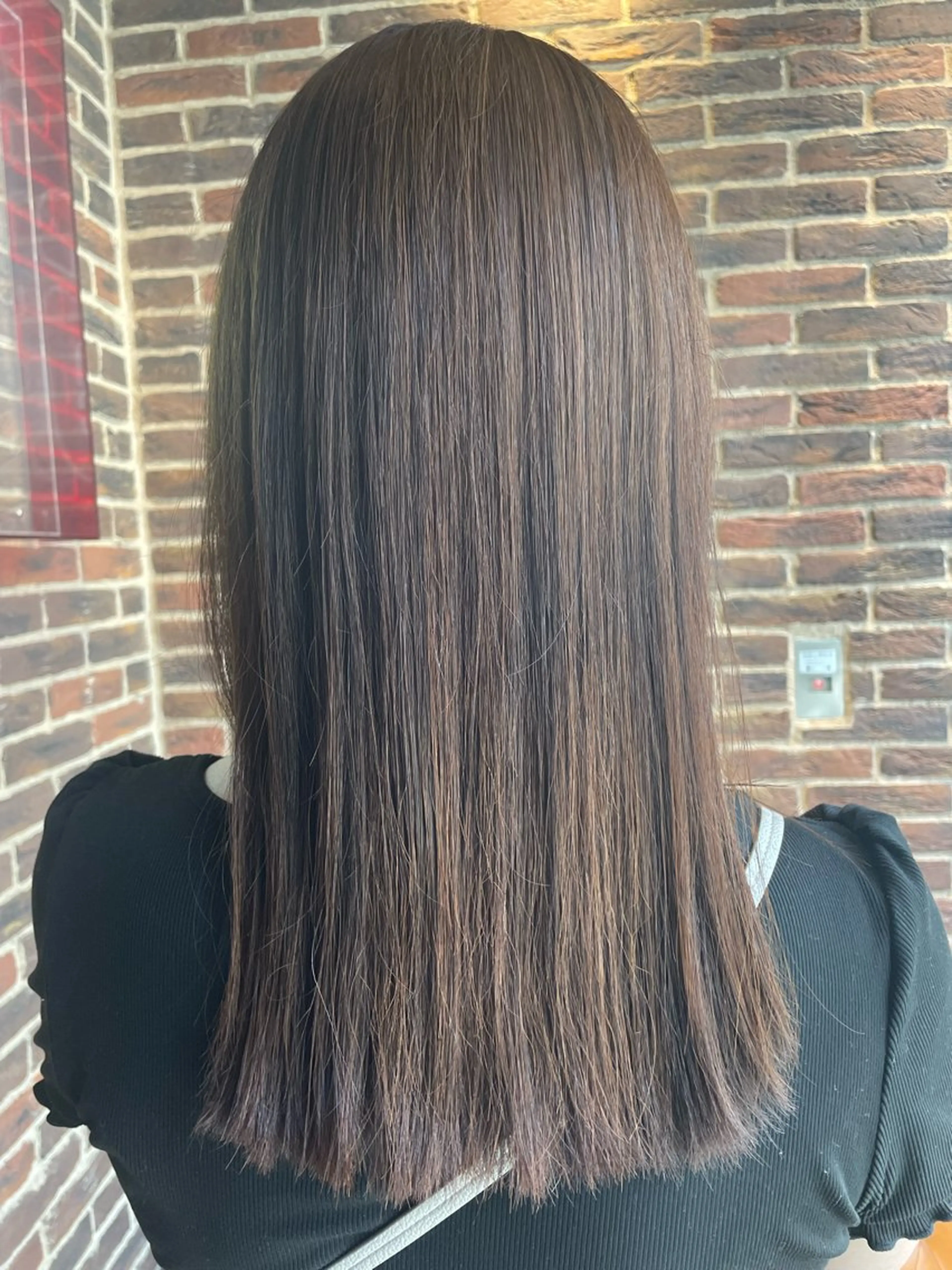 ロング 縮毛矯正 トリートメント Hair salon 6所属・照井 奈保子のヘアスタイル