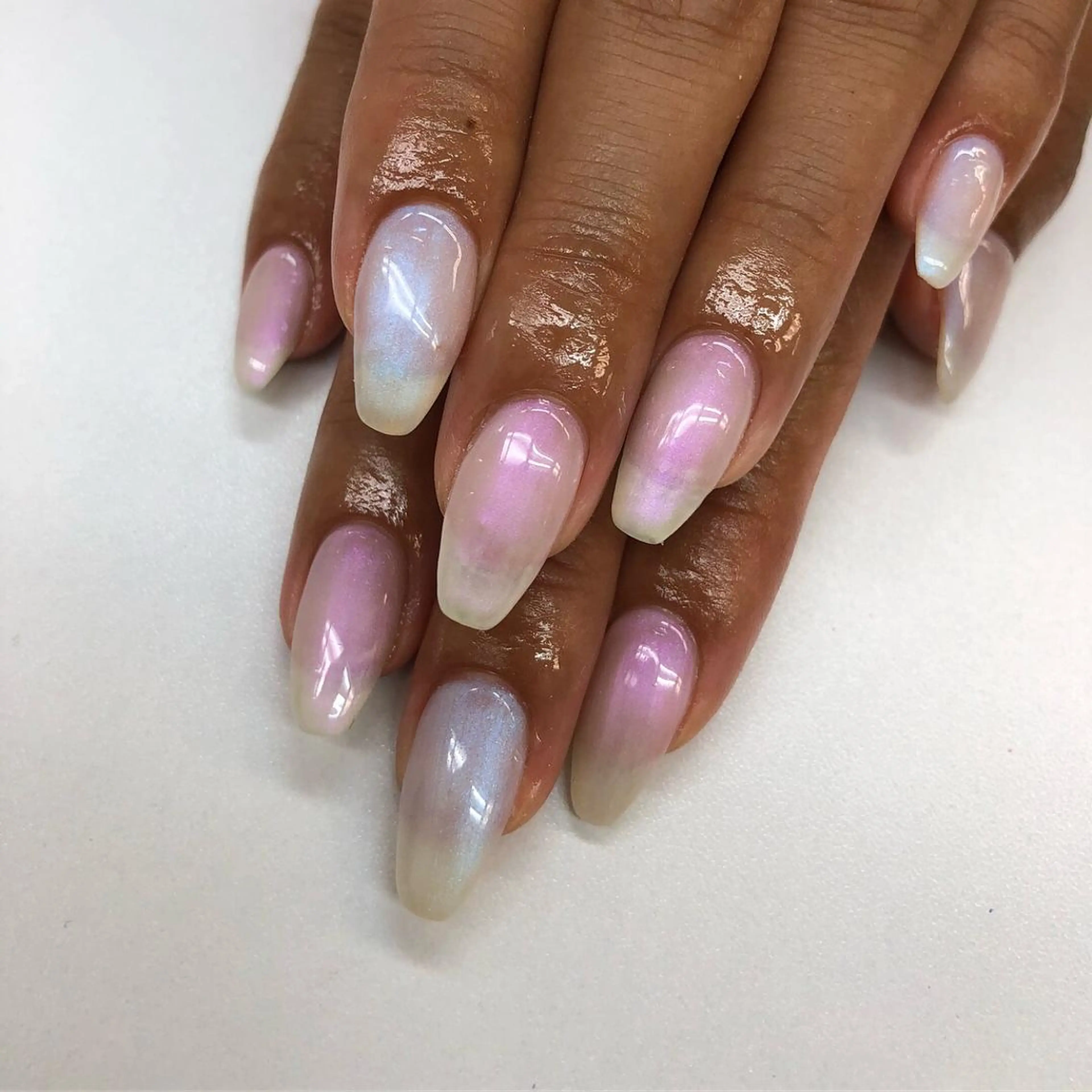 ネイル ワンカラーネイル シンプルネイル ハンドネイル esNail&eye イーズネイル＆アイのネイルデザイン