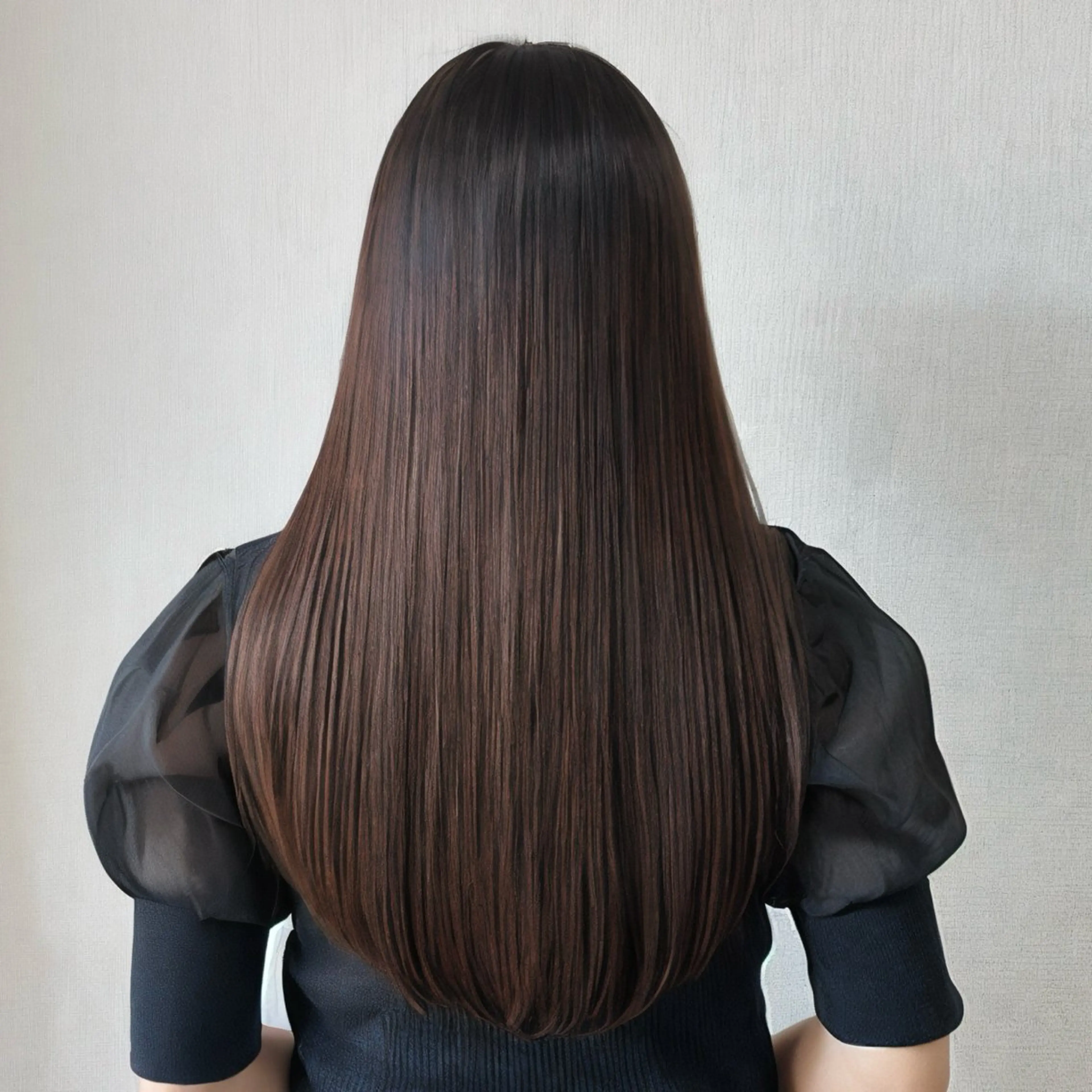 【⭐️艶髪クーポン⭐️】艶髪ストレート＋カットの写真