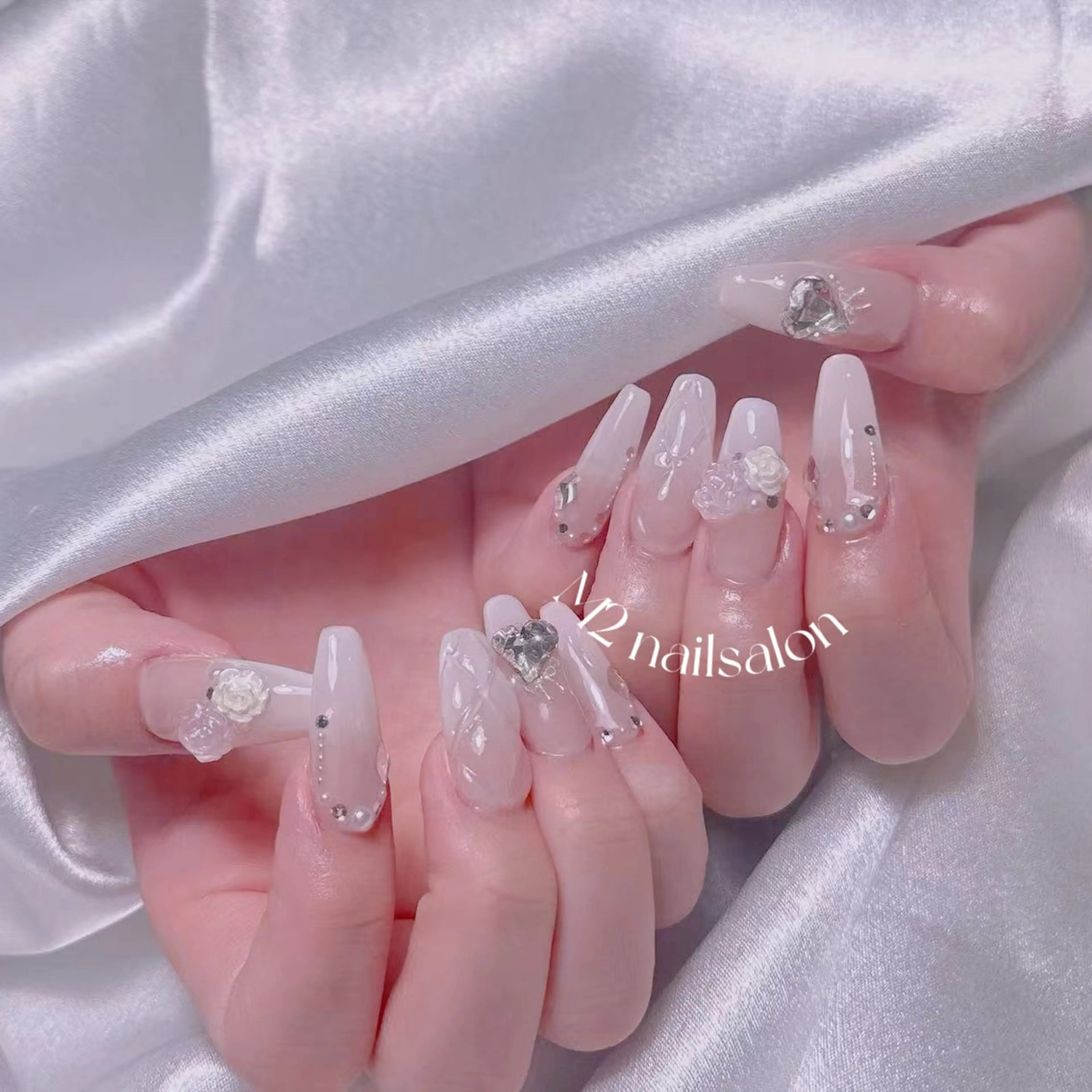 ネイル ハンドネイル 長さだし専門店 M2 rikaのネイルデザイン