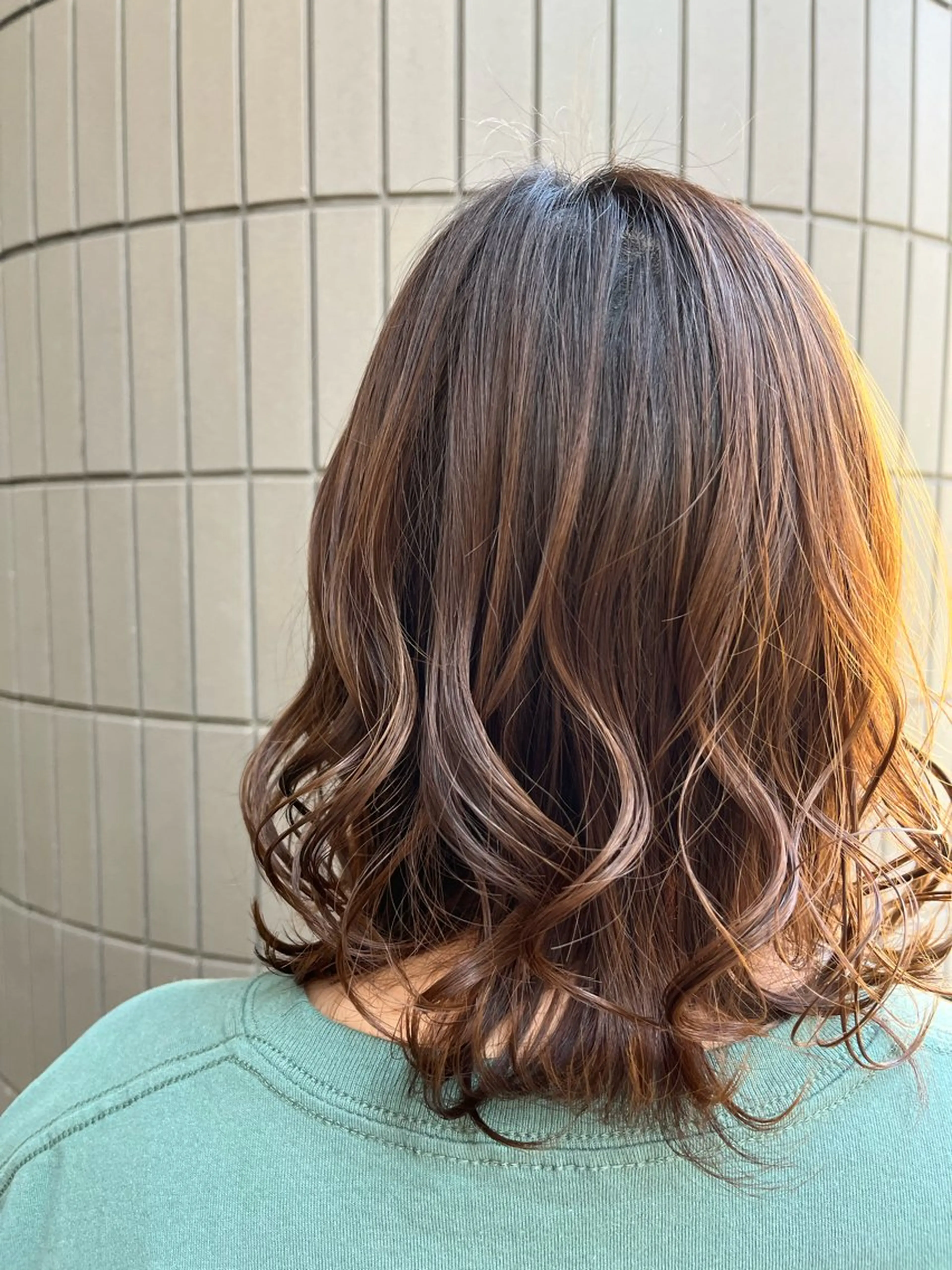 ミディアム MODEK's阿倍野 HONOKAのヘアスタイル