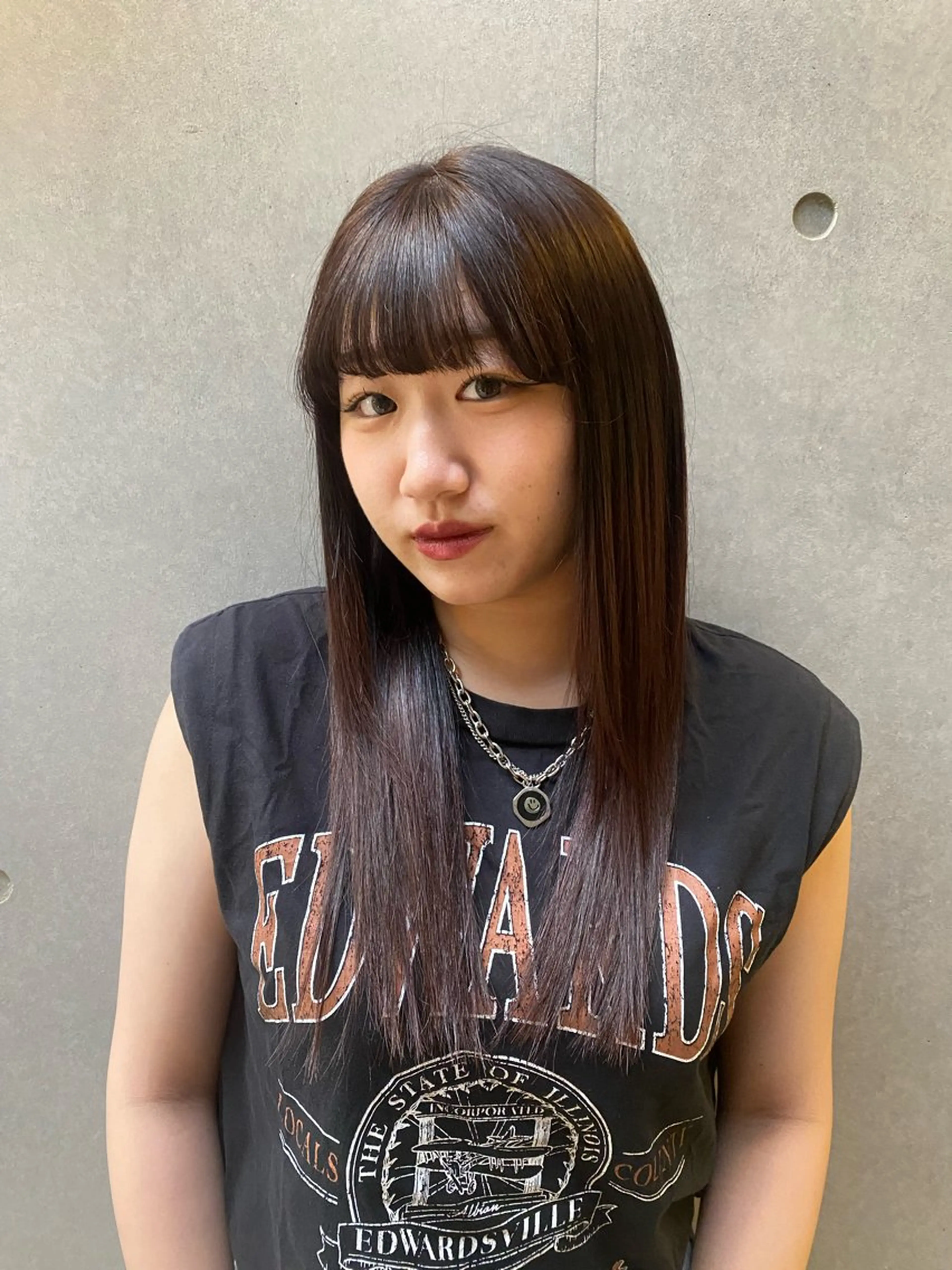 ロング 🌸cocomi🌸 透明感カラー🩶パリのヘアスタイル