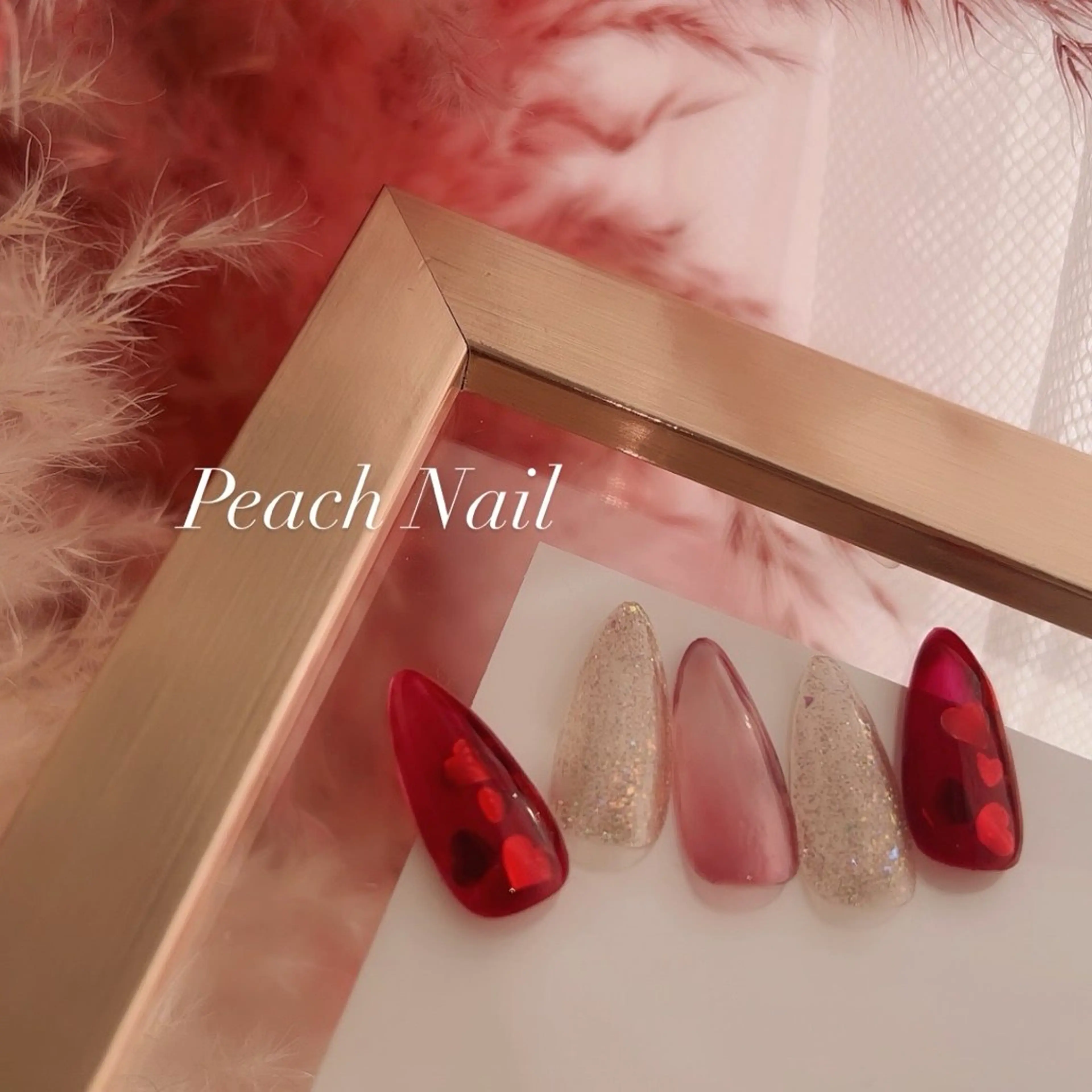 ネイル Peach nail 🍑kaoriのネイルデザイン