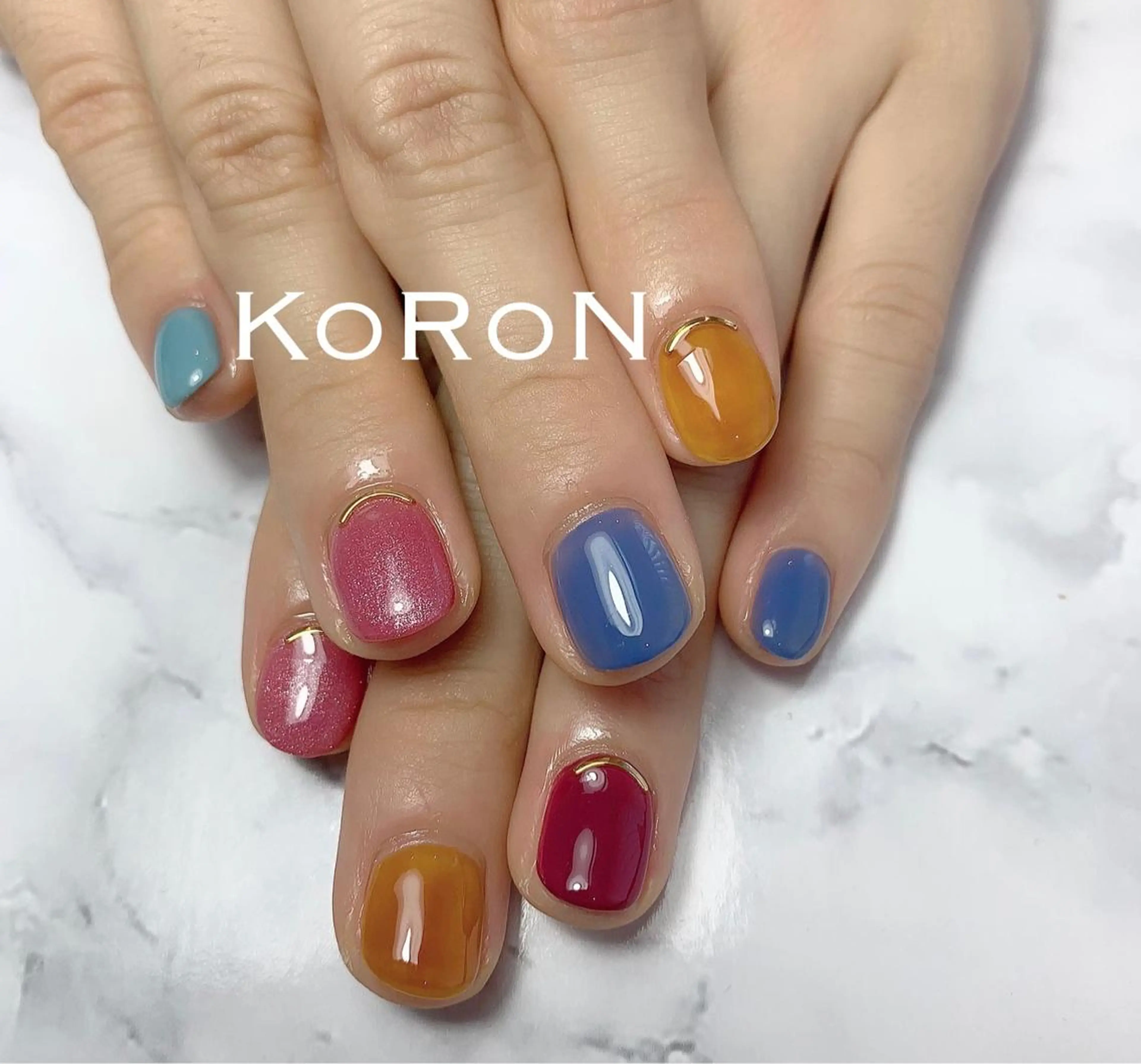 ネイル 自宅サロン鎌倉 KORONのネイルデザイン