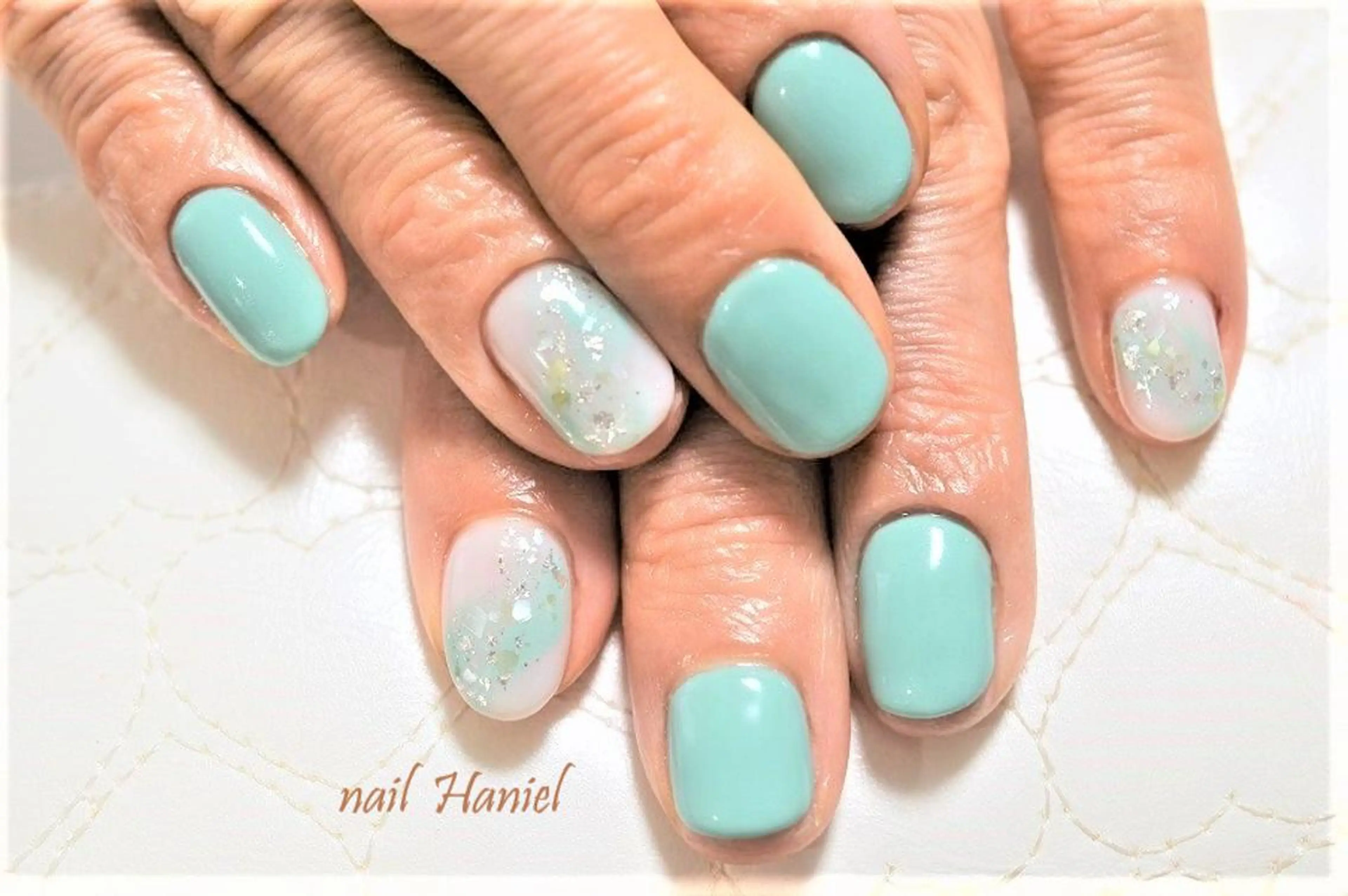 ネイル フットネイル ジェルネイル nail Haniel所属・半蔵門サロンハニエル 魅神 ちよのネイルデザイン