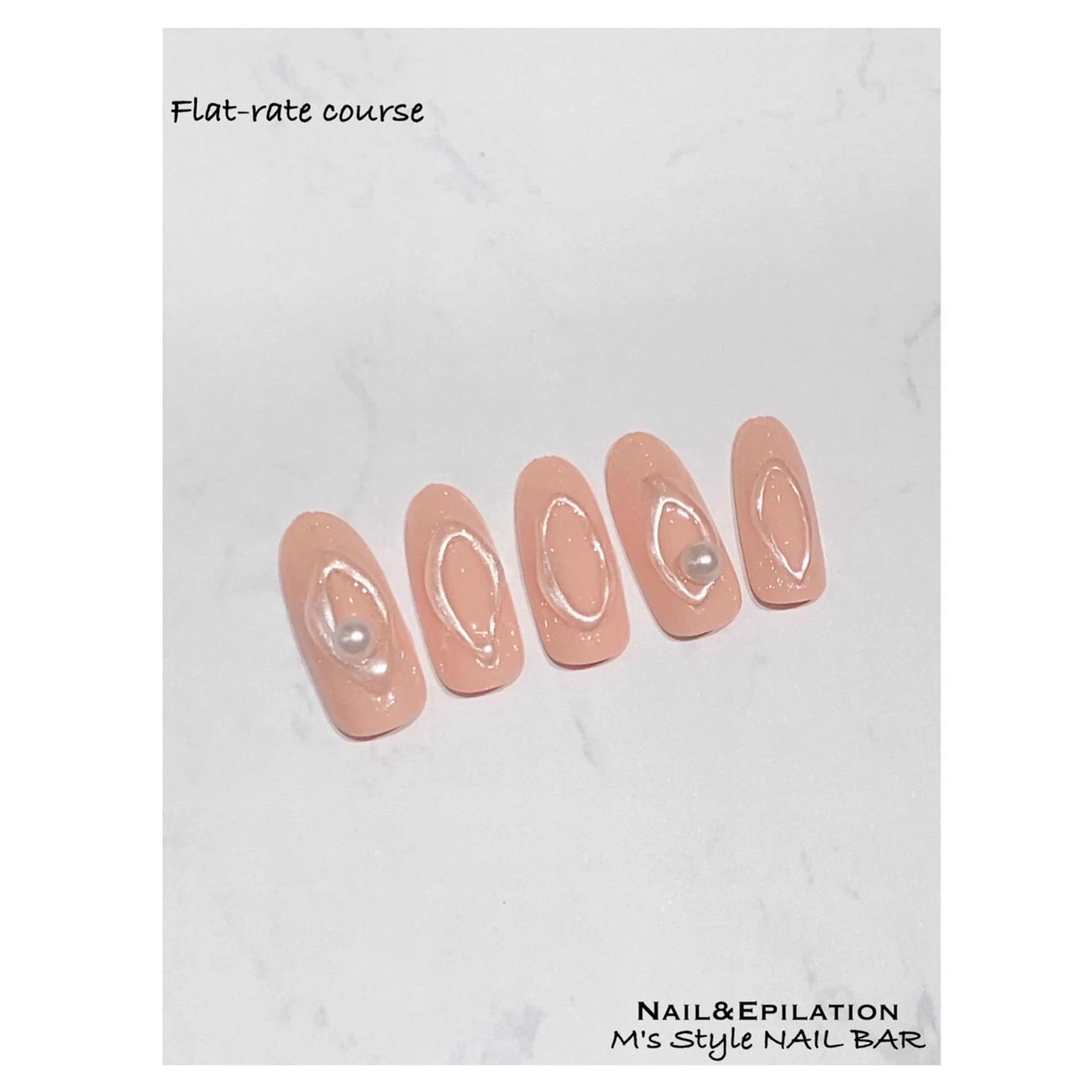 ネイル 成人式 フットネイル フレンチネイル ジェルネイル 韓国ネイル ハンドネイル M's Style NAIL BARのエステ・リラクイメージ