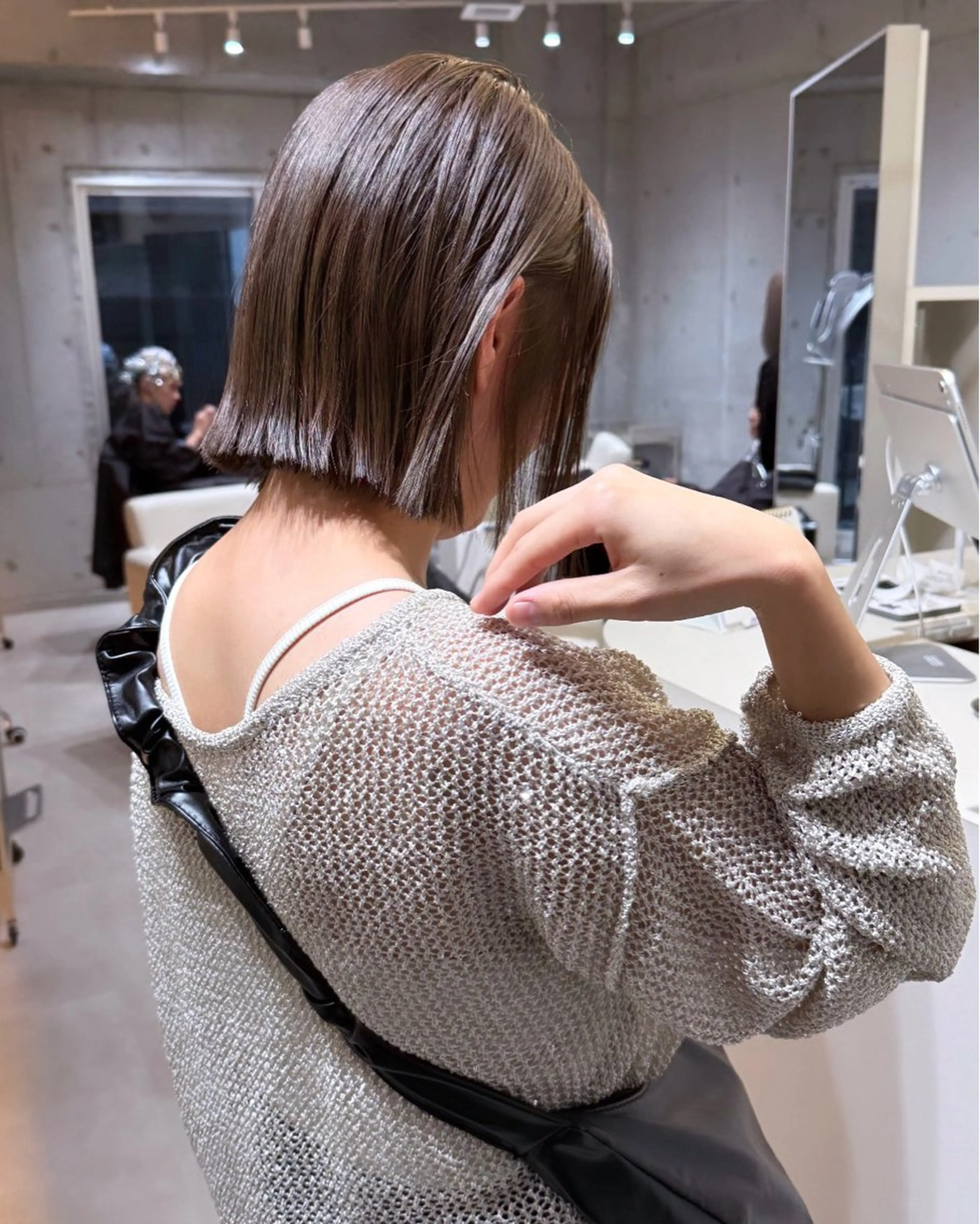 ショート カット ヘアカラー ボブ/パーマ 代表　岡　大斗のヘアスタイル