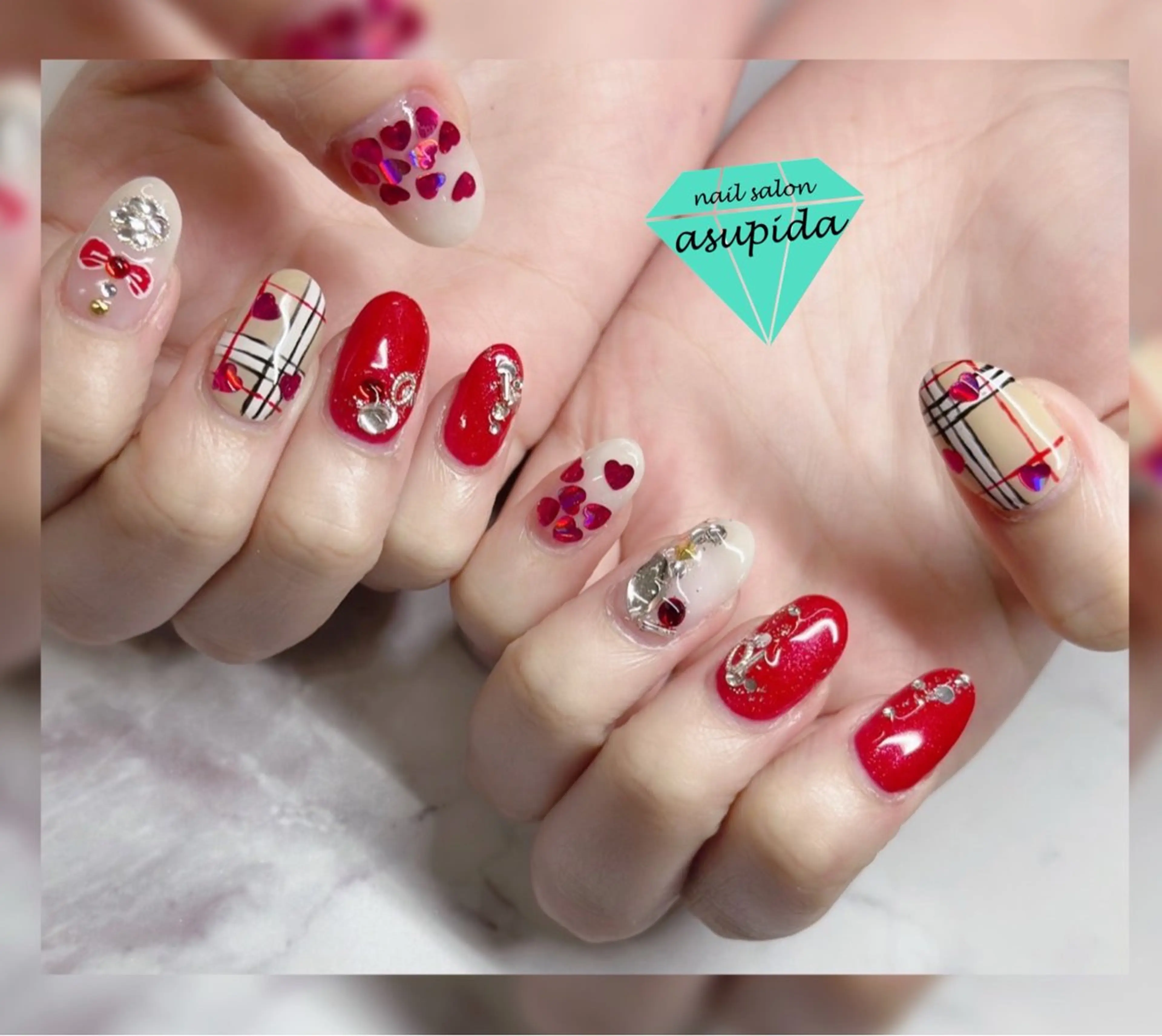 ネイル ハンドネイル nailsalon asupida所属・nail salon asupidaのネイルデザイン