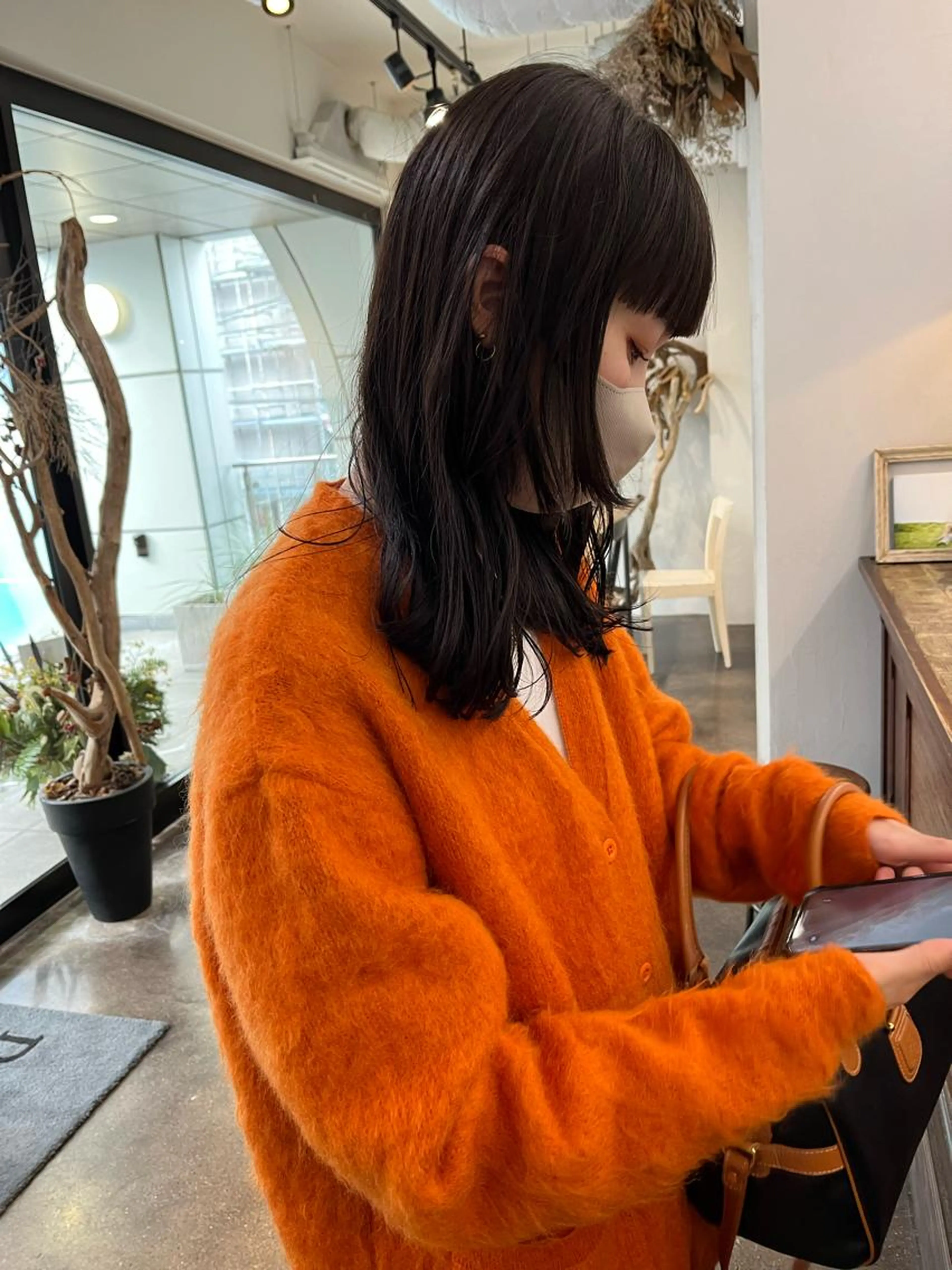 カット＋イルミナカラー＋シャンプーブローの写真