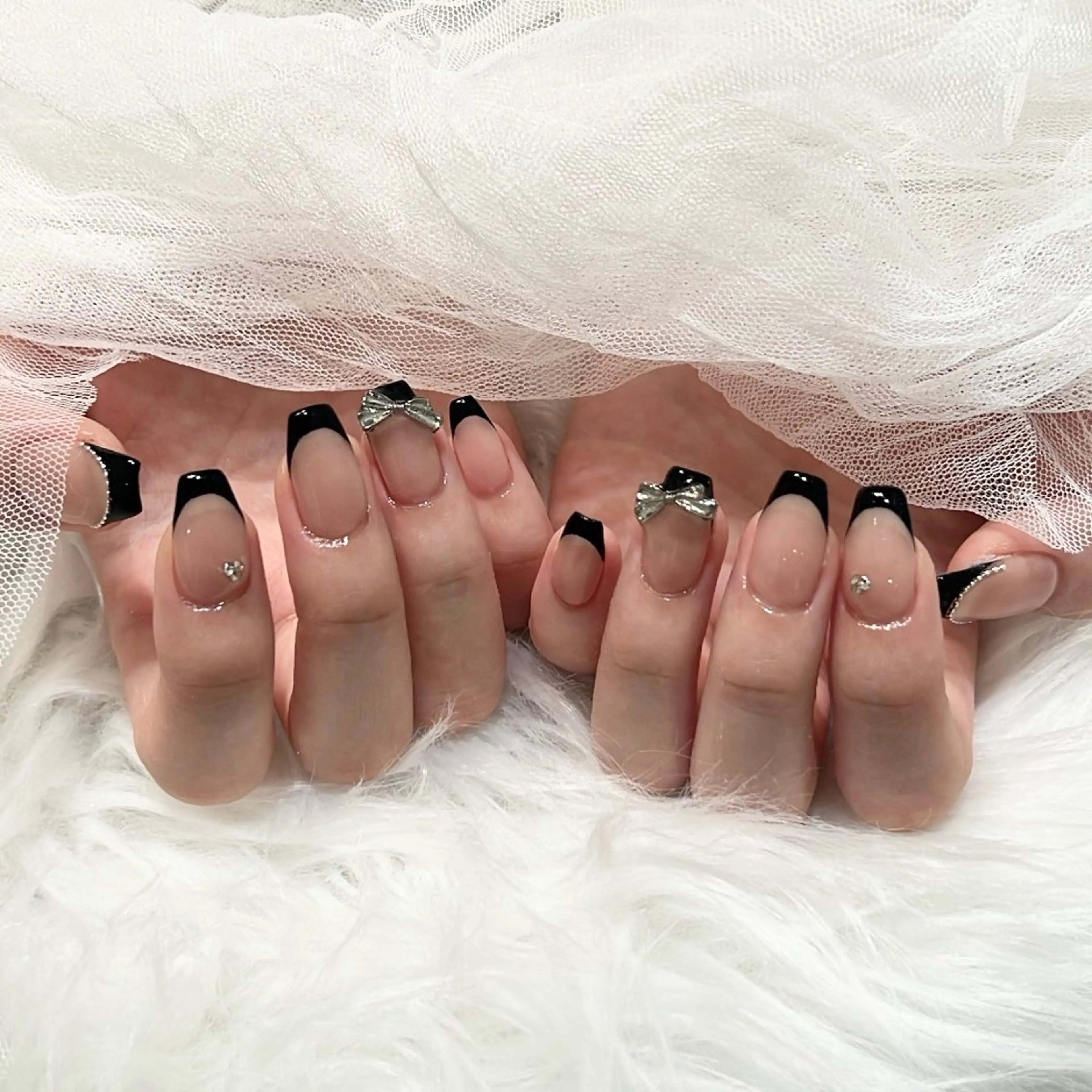 オフあり✨️フレンチネイル/パラジェルの写真