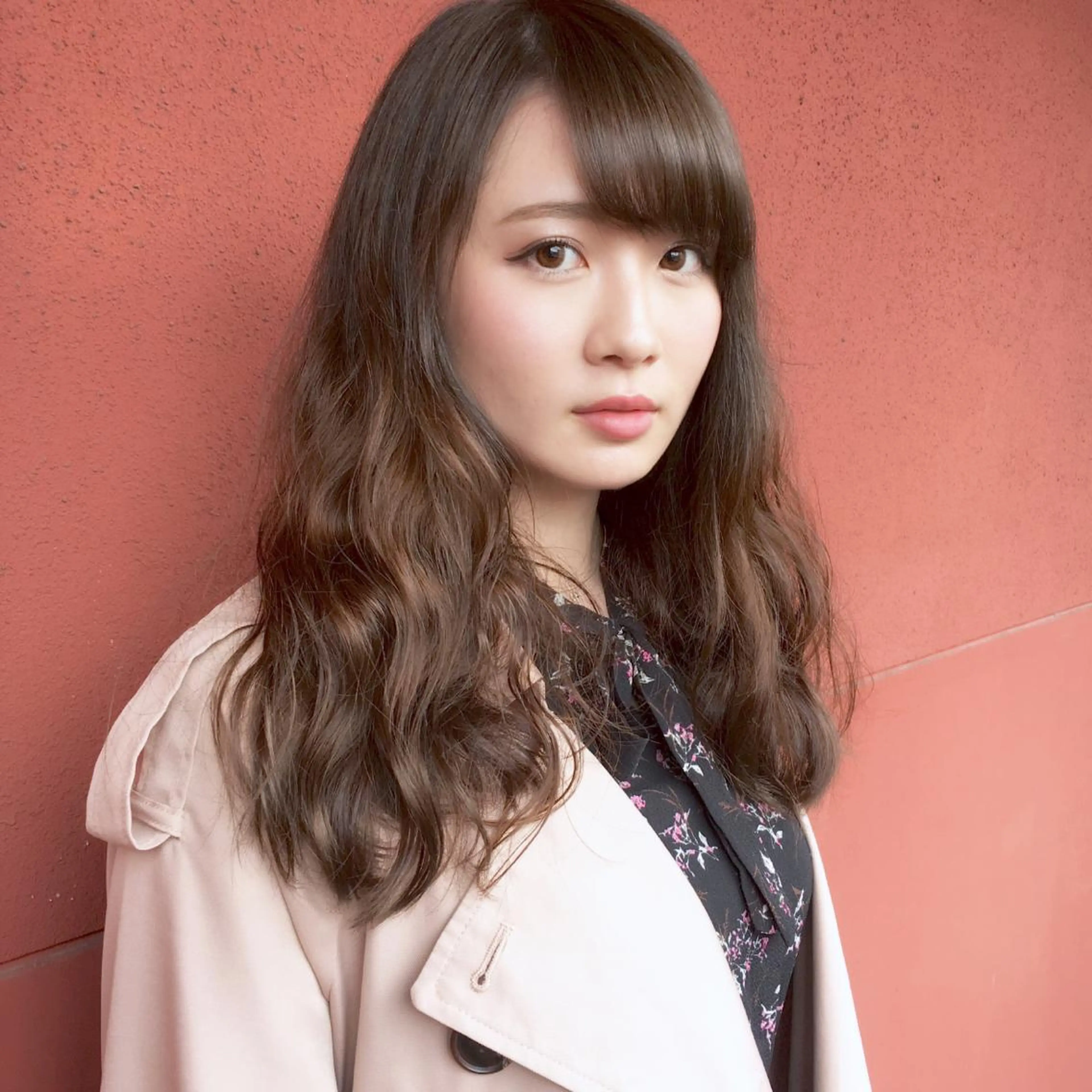 ロング パーマ デジタルパーマ 上川 美幸のヘアスタイル