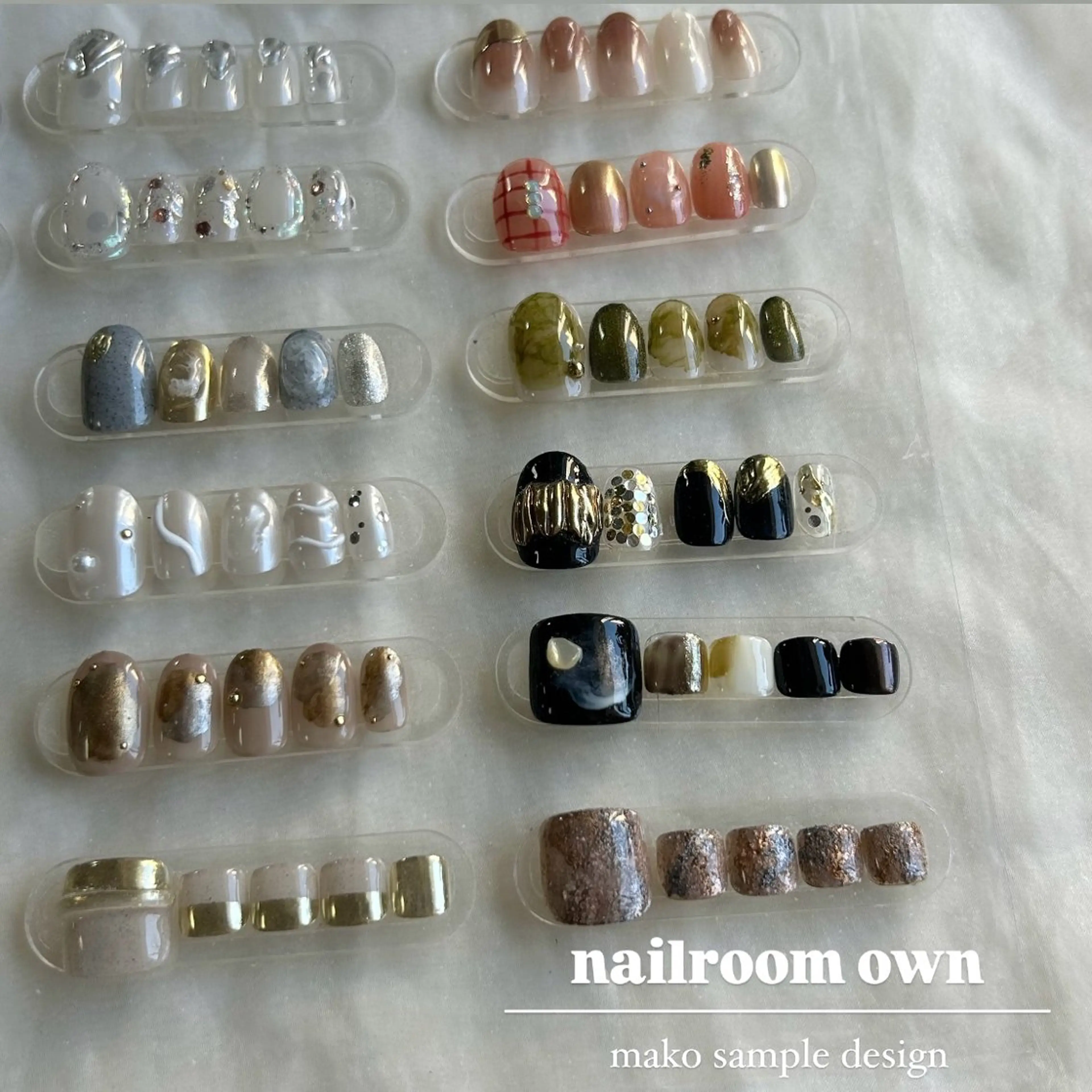 ネイル フットネイル nailroom own所属・mako (own)のネイルデザイン