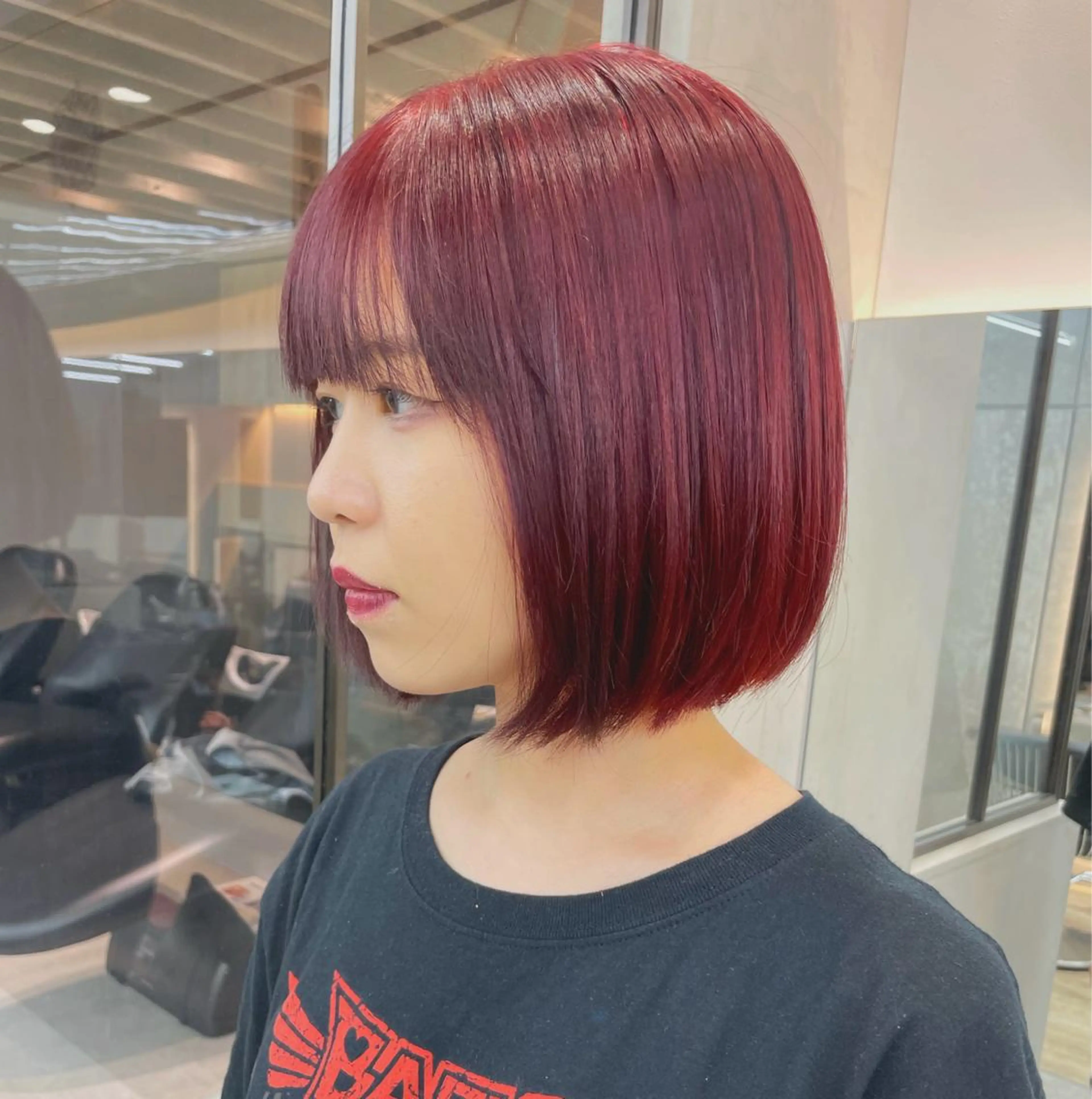 ショート カラー カット ヘアカラー トリートメント ♥️ブリーチ/ボブ/ レイヤー♥️maiのヘアスタイル